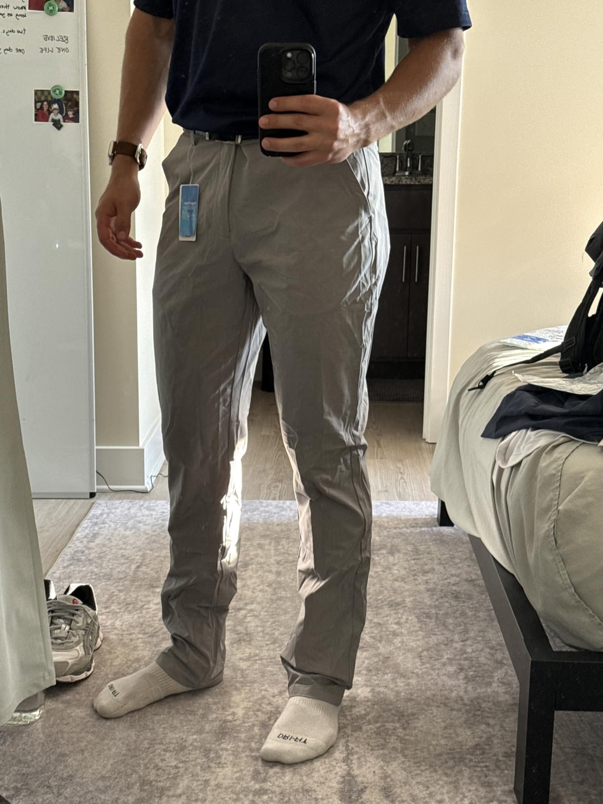 Libin Mens Golf Pants Stretch Work Dress Pants 30