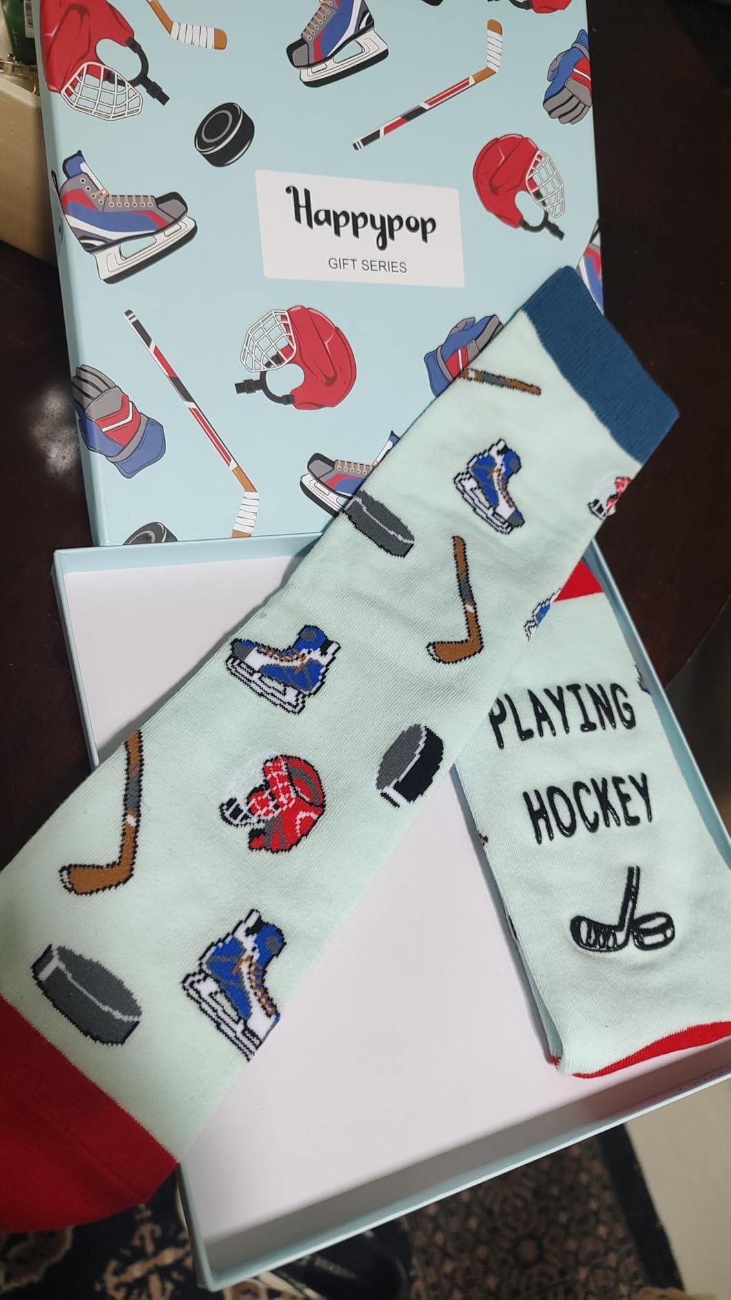 Gifts for Boys Girls - Basketball Baseball Hockey Football Softball Socks customer photo 1