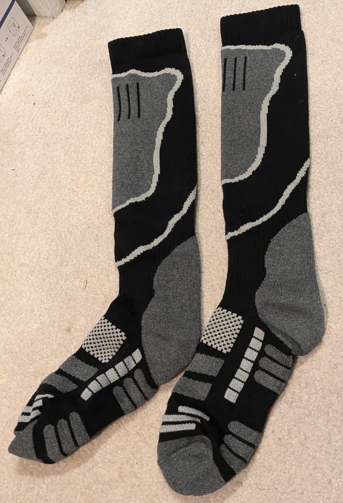 Winnwell Cut-Resistant Hockey Socks - Moisture-Wicking Gear with Double-Padded Heel & Y-Seam Toe for Ice Hockey Players customer photo 1