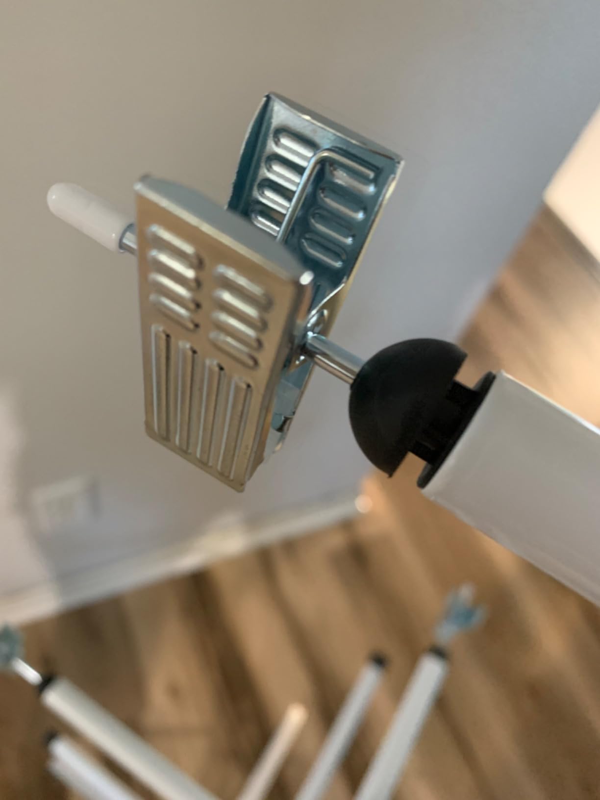 Hockey Gear Dryer Rack - Heavy Duty Metal Sports Equipment Drying & Storage Stand for Hockey, Football, Lacrosse Gloves, Pads, Helmets - Vertical Space-Saving Organizer customer photo 2