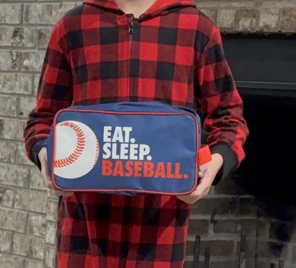 ChalkTalkSPORTS Hockey Accessory Bag | Travel Bag Dopp Kit | Eat Sleep Hockey customer photo 1