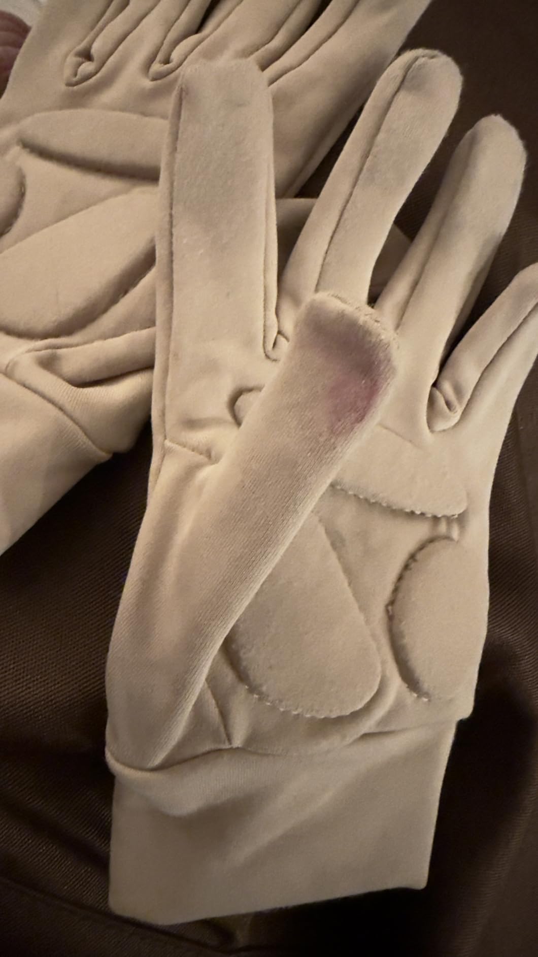 CRS Cross Padded Ice Skating Gloves. Warm Padded Protection for Figure Skating Testing, Practice, Dance Competitions, Roller Skaters and Cheerleading. customer photo 1