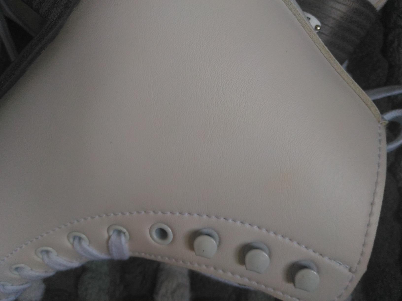 Riedell Horizon Junior Kids Ice Skates for Girls and Boys - Supportive Uppers with Plush Padded Lining, Smooth Stainless Steel Blades customer photo 2