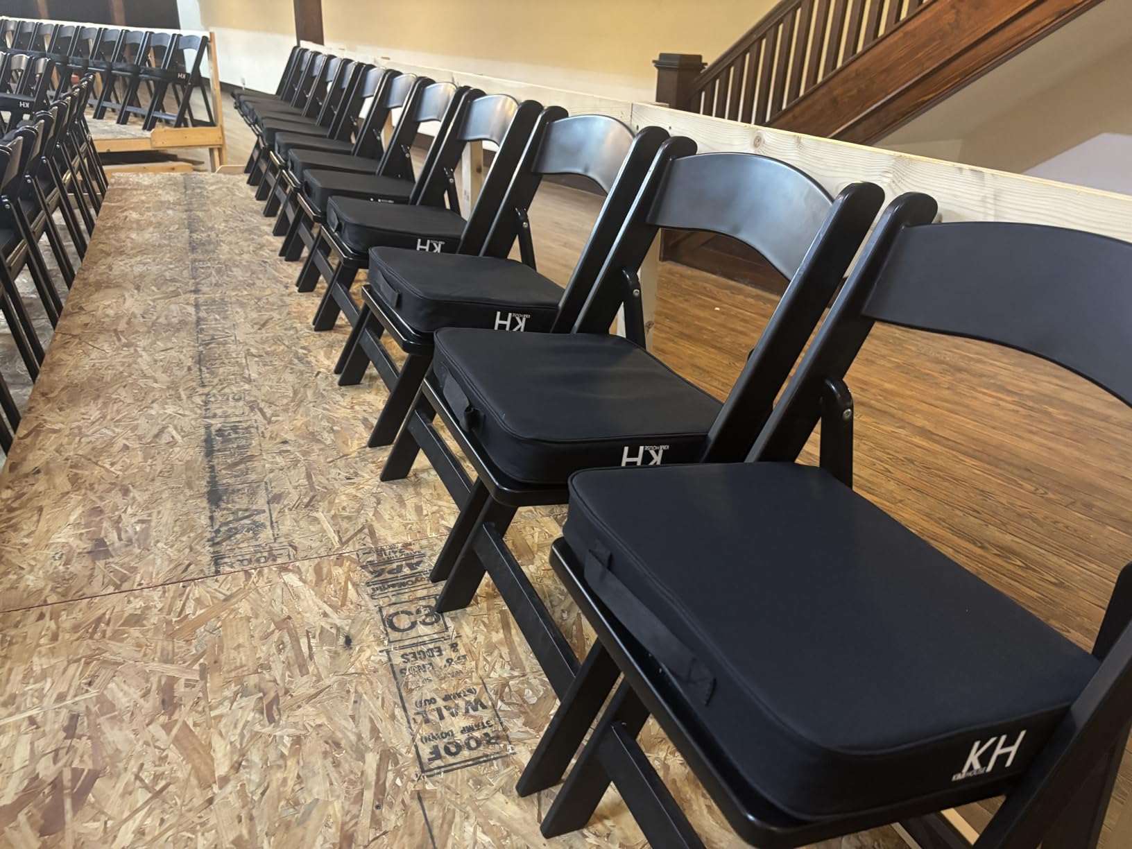 Indoor&Outdoor Chair Cushions, Stadium Seat Cushions for Bleachers, Boat Canoe Kayak Seat, Best for Camping, Bleachers, Sports Events customer photo 2