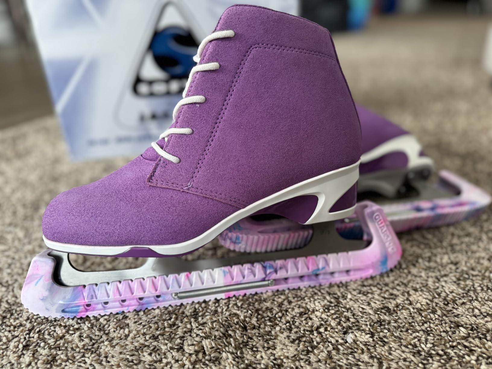 SKATE GURU Figure and Hockey Ice Skating Blade Guards customer photo 1