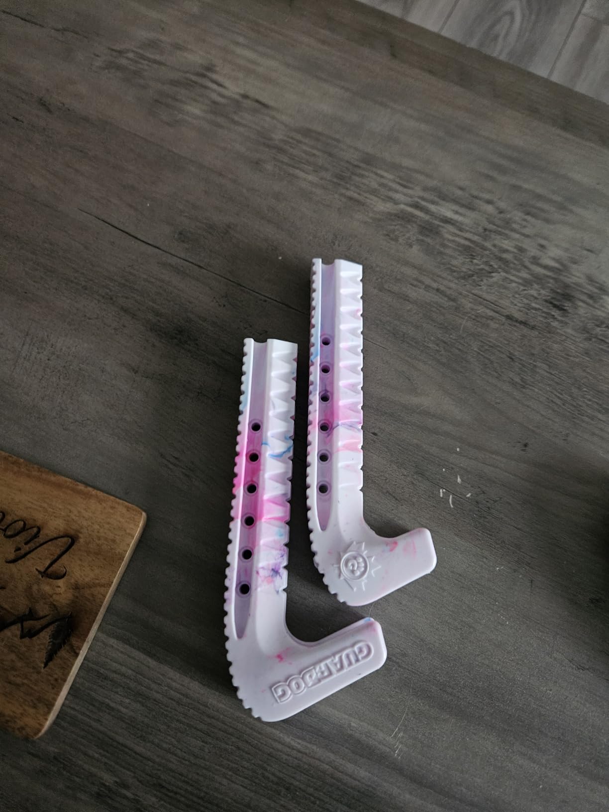 SKATE GURU Figure and Hockey Ice Skating Blade Guards customer photo 2