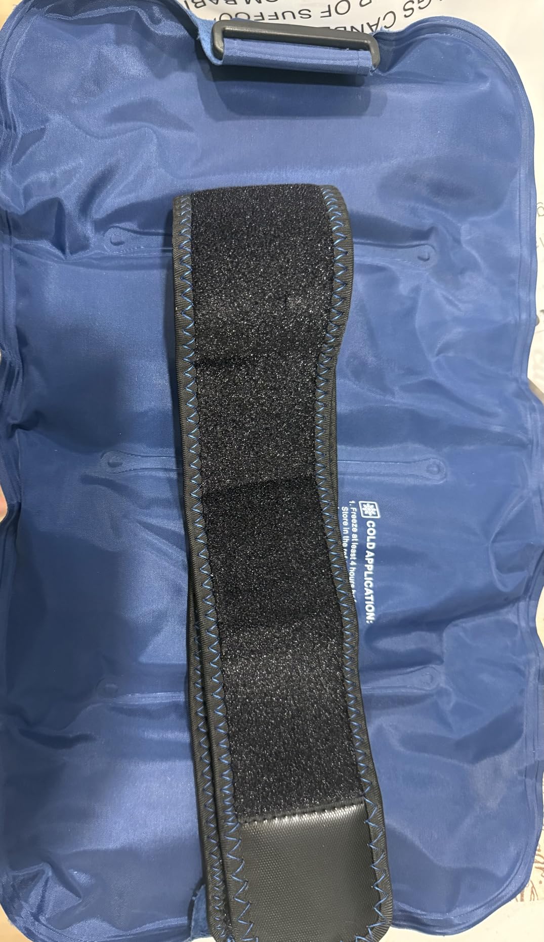 REVIX Large Ice Packs Wrap for Hip, Knee, Leg, Shoulder, Back, Reusable Gel Cold Pack for Injuries, Joint and Muscle Discomfort Relief, Black customer photo 1