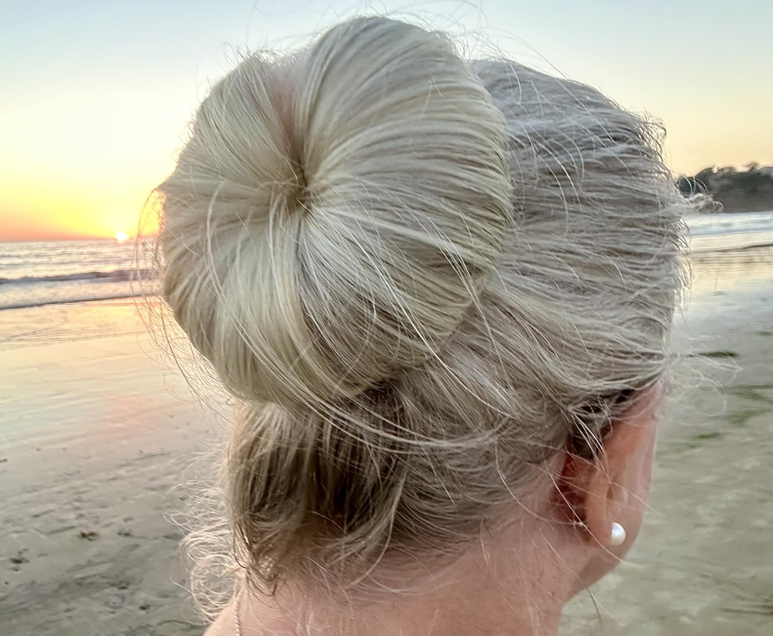 Teenitor Hair Bun Maker for Kids Girls - Hair Donuts, Ballet Bun in 4 Sizes, Light Brown customer photo 2