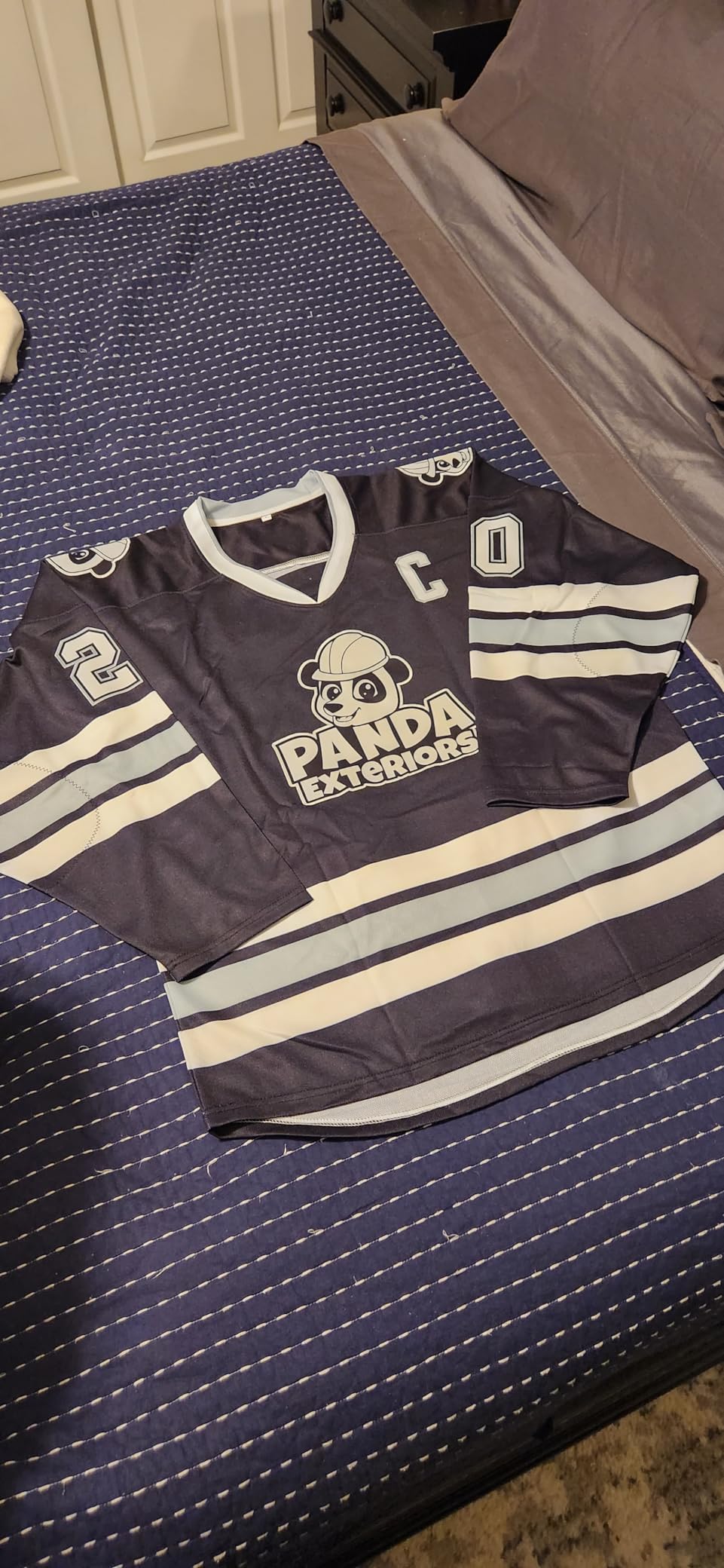 Custom Hockey Jersey Practice Jerseys for Men Youth Personalized Stitched or Printed Name&Number, Logo customer photo 1