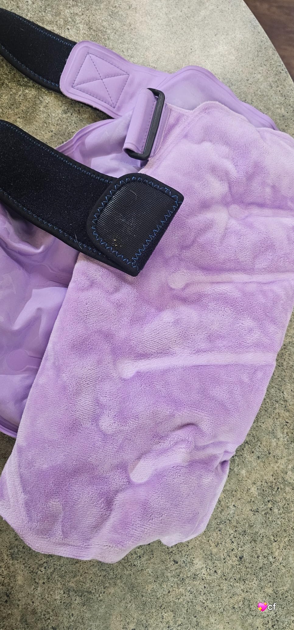 REVIX Extra Large Hip Ice Pack Wrap After Surgery, Reusable Gel Cold Pack for Hip Replacement Recovery, Sciatic Nerve, Cold Therapy Hip Flexor Compression Wrap, Black customer photo 1