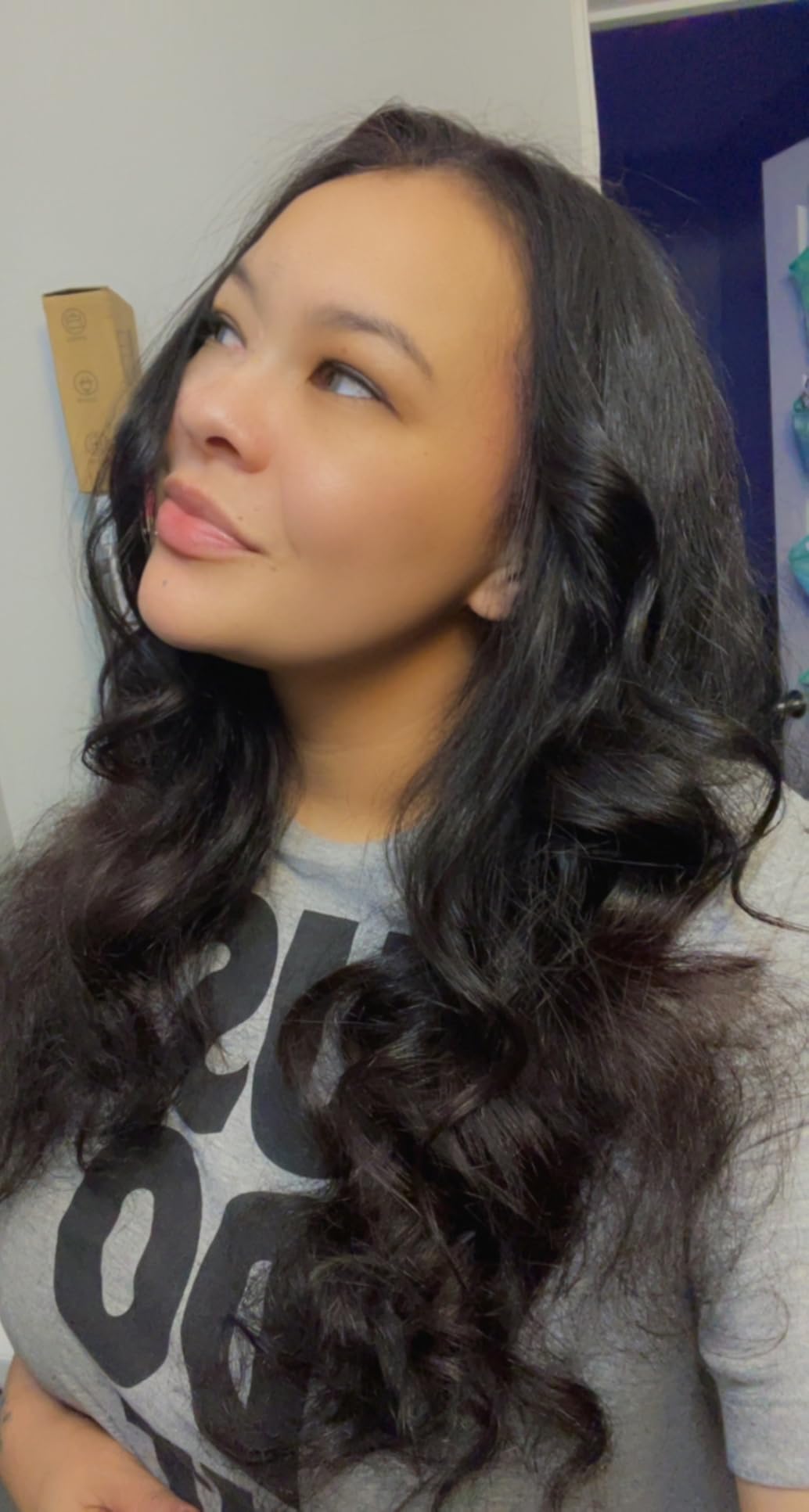 39PCS Self Grip Curlers 3 Sizes - Black 2.5in, 1.9in, 1.4in Rollers with Duckbill Clips for Long, Medium, Short, Thick, Fine Hair Volume and Bangs (Black) customer photo 2