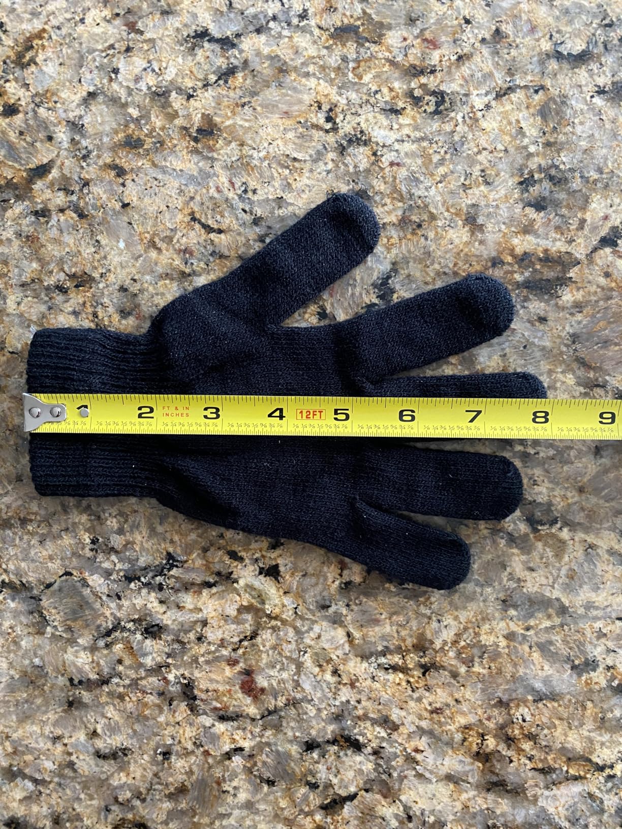 3 Pairs Winter Magic Gloves Adults Warm Stretchy Unisex Black Gloves One Size Fits Most Men Women Teens Magic Knit Gloves customer photo 2