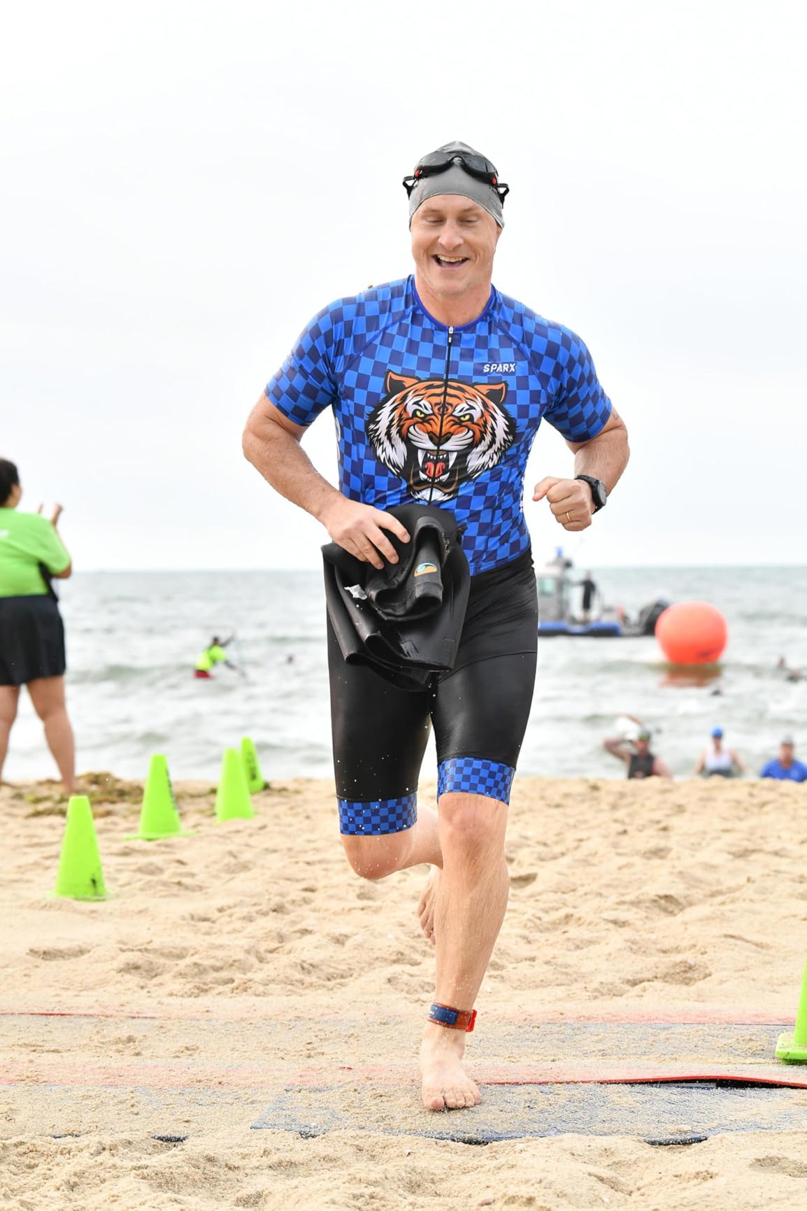 Sparx Mens Elite Aerosuit Triathlon Suit Mens Short Sleeve Tri Suit Skinsuit customer photo 2