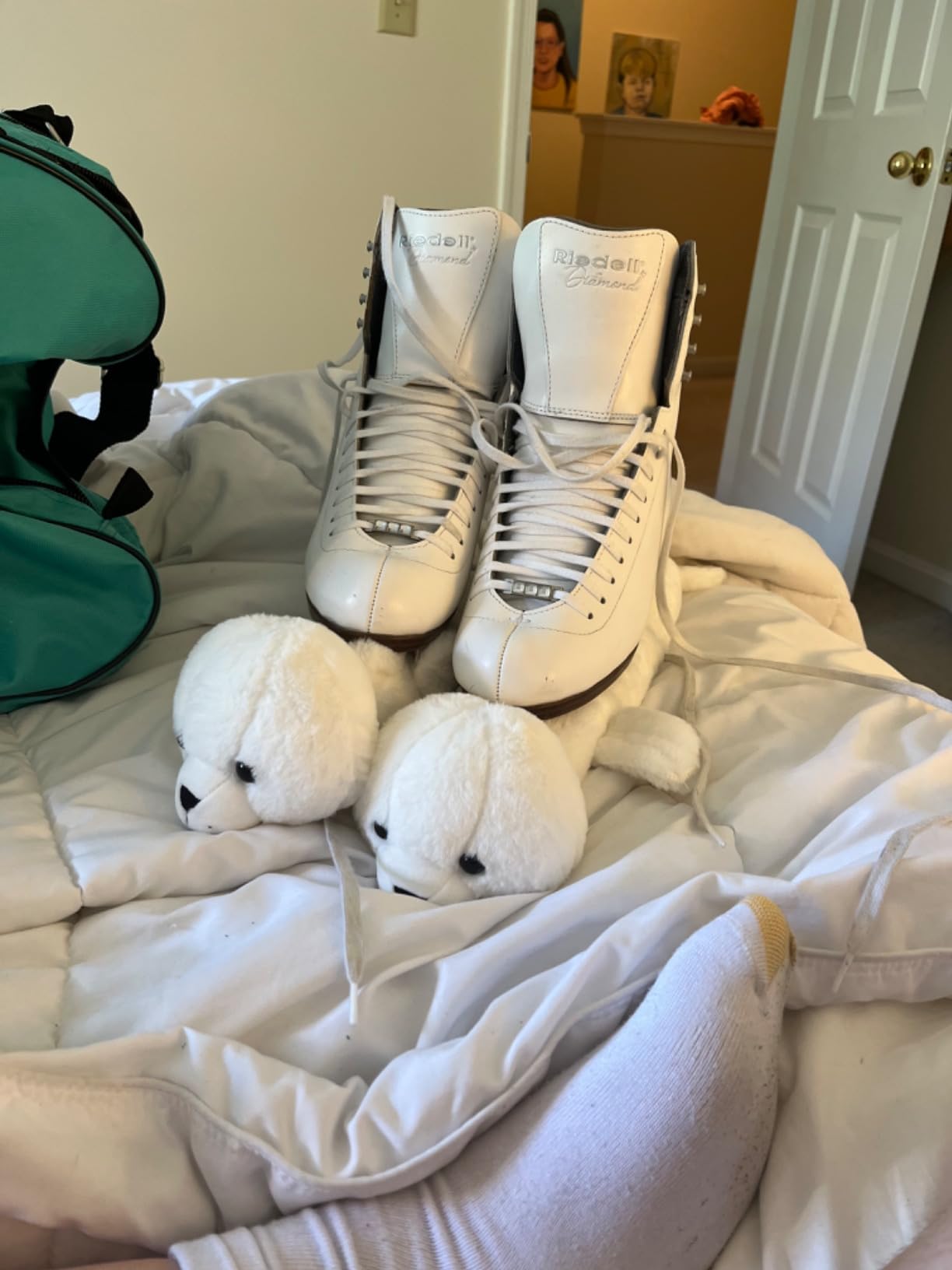 Nattork Figure Skates Excellence Stainless Steel Blades Ice Figure Skating with Enhanced Support Strength Performance and Ultimate Comfort for Youth and Adult customer photo 1