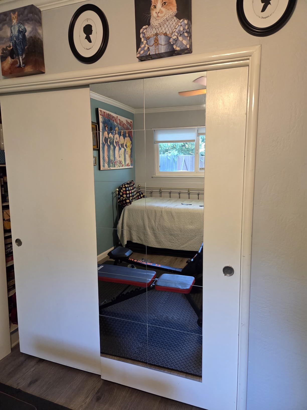 TRAHOME Home Gym Mirror Tiles for Wall, 14