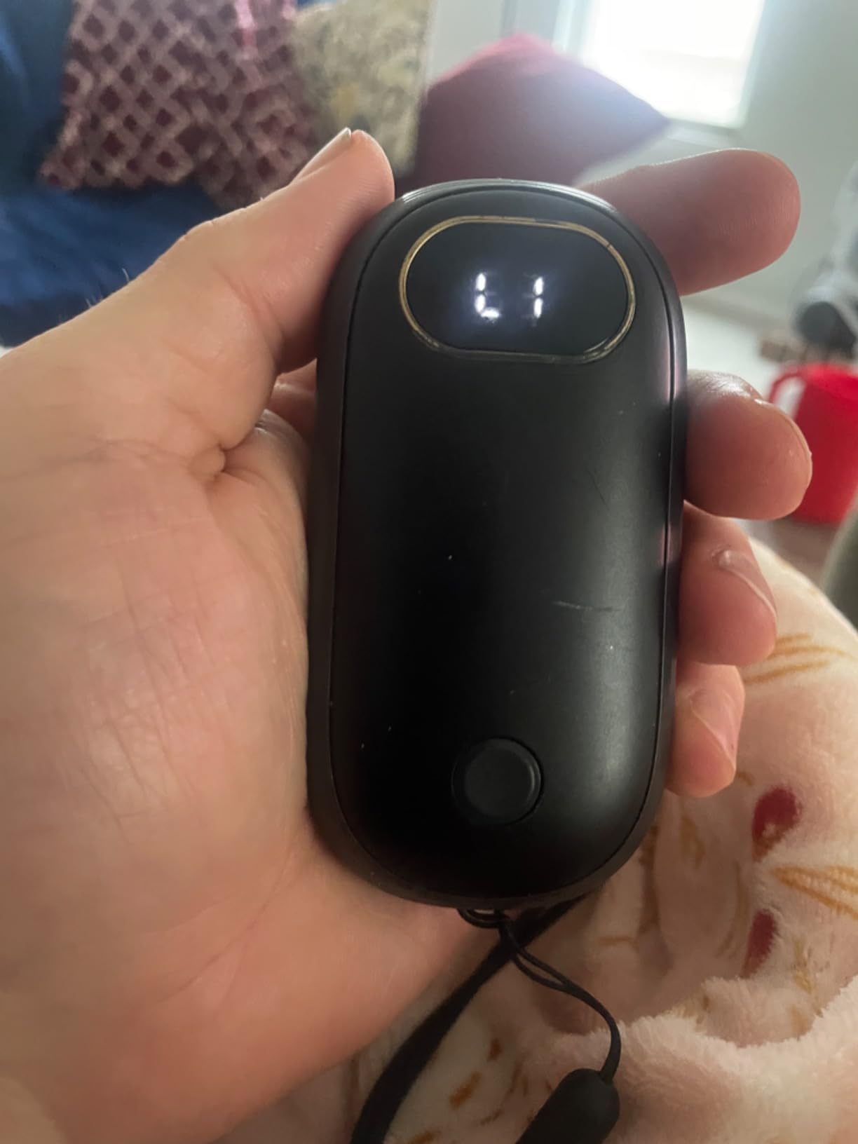 Hand Warmers Rechargeable - Electric Hand Warmers 2 Pack with Dual-Sided Heating for 15Hrs Warmth, LED Display & Flashlight customer photo 2