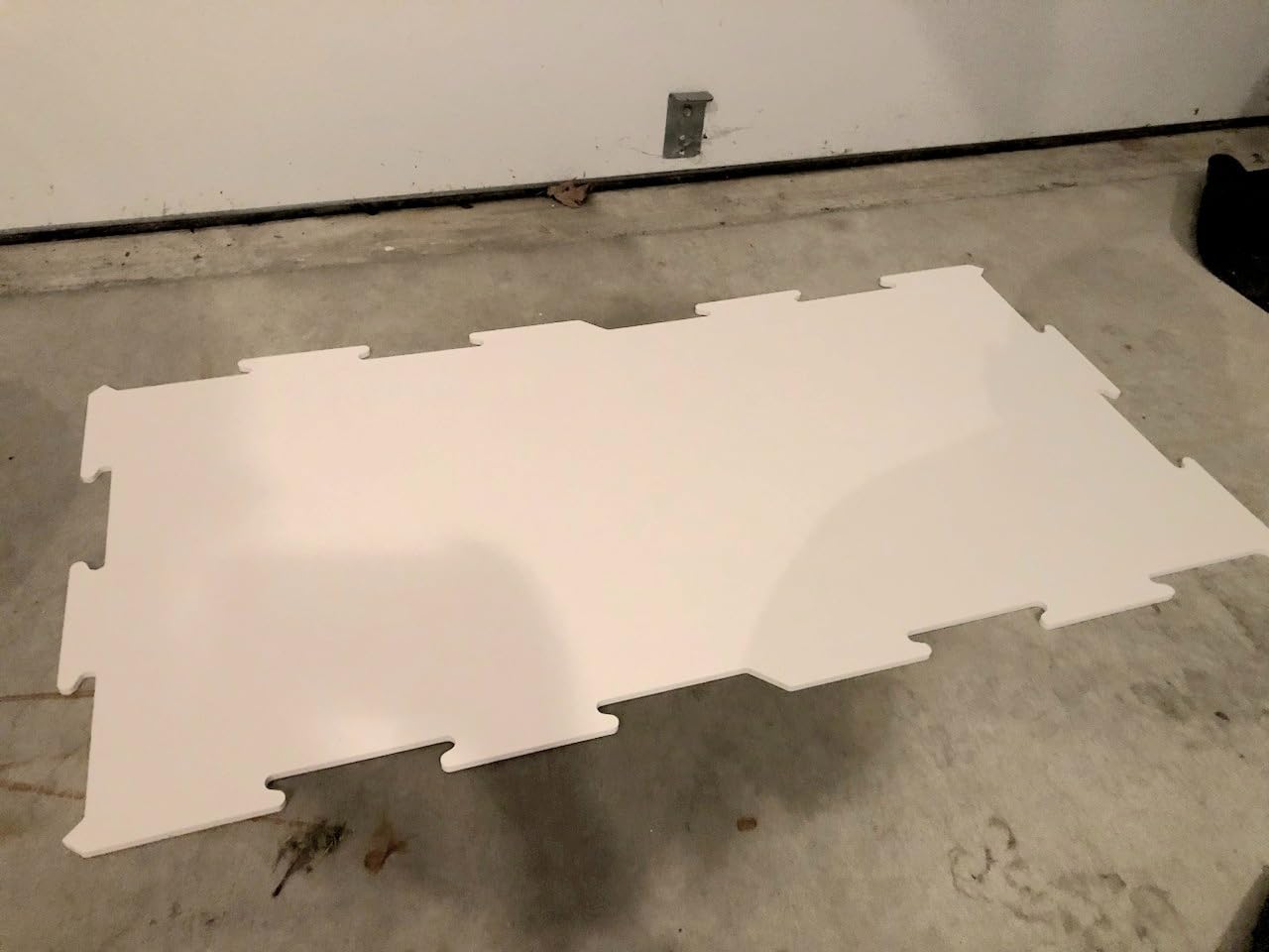 ACE HOCKEY Synthetic Ice Tiles - Simulates Real Ice - Dryland Hockey Training Platform for Shooting, Passing and Stickhandling Practices - Durable, Double Sided customer photo 2