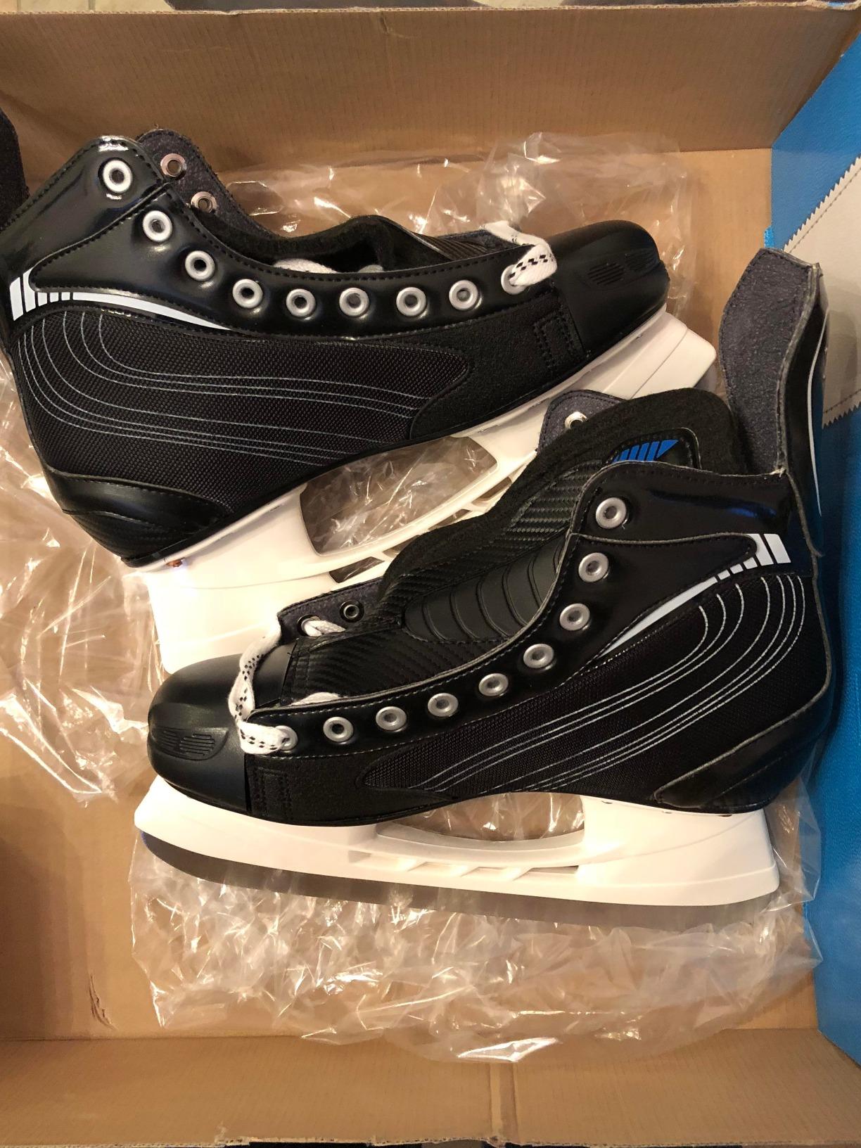 Botas - Yukon 381 - Men's Ice Hockey Skates | Made in Europe (Czech Republic) | Color: Black with Silver customer photo 1