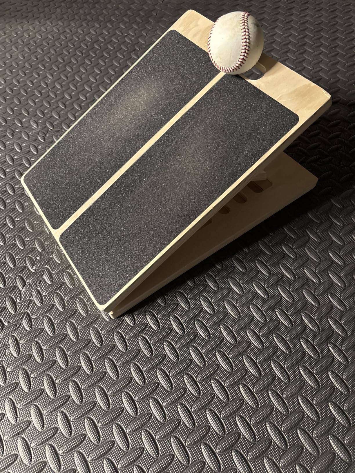 Portable Wooden Slant Board for Calf Stretching Squats Calf Stretcher Pilates Physical Therapy Equipment Adjustable Incline Board for Knees Ankle Heel Feet Leg customer photo 1