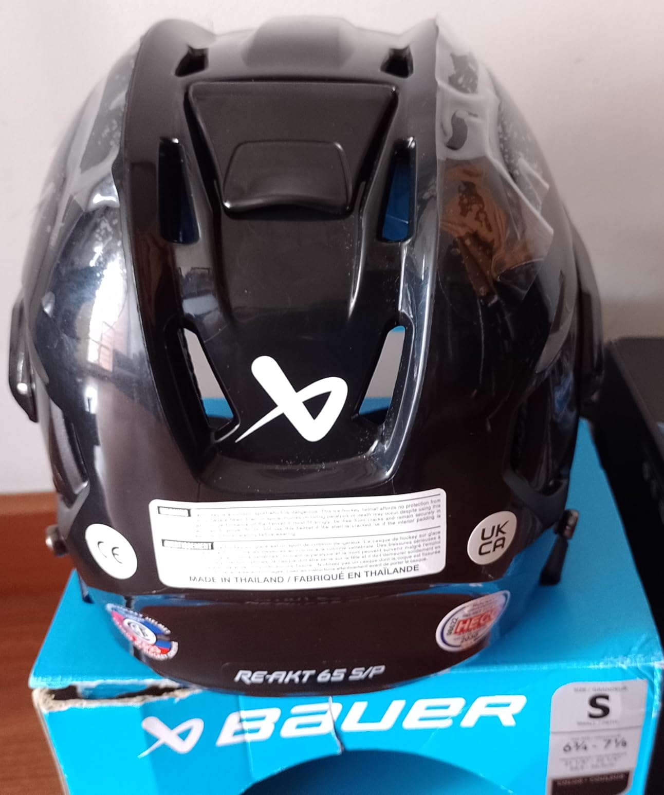 Bauer Re-Akt 65 Senior Hockey Helmet customer photo 2