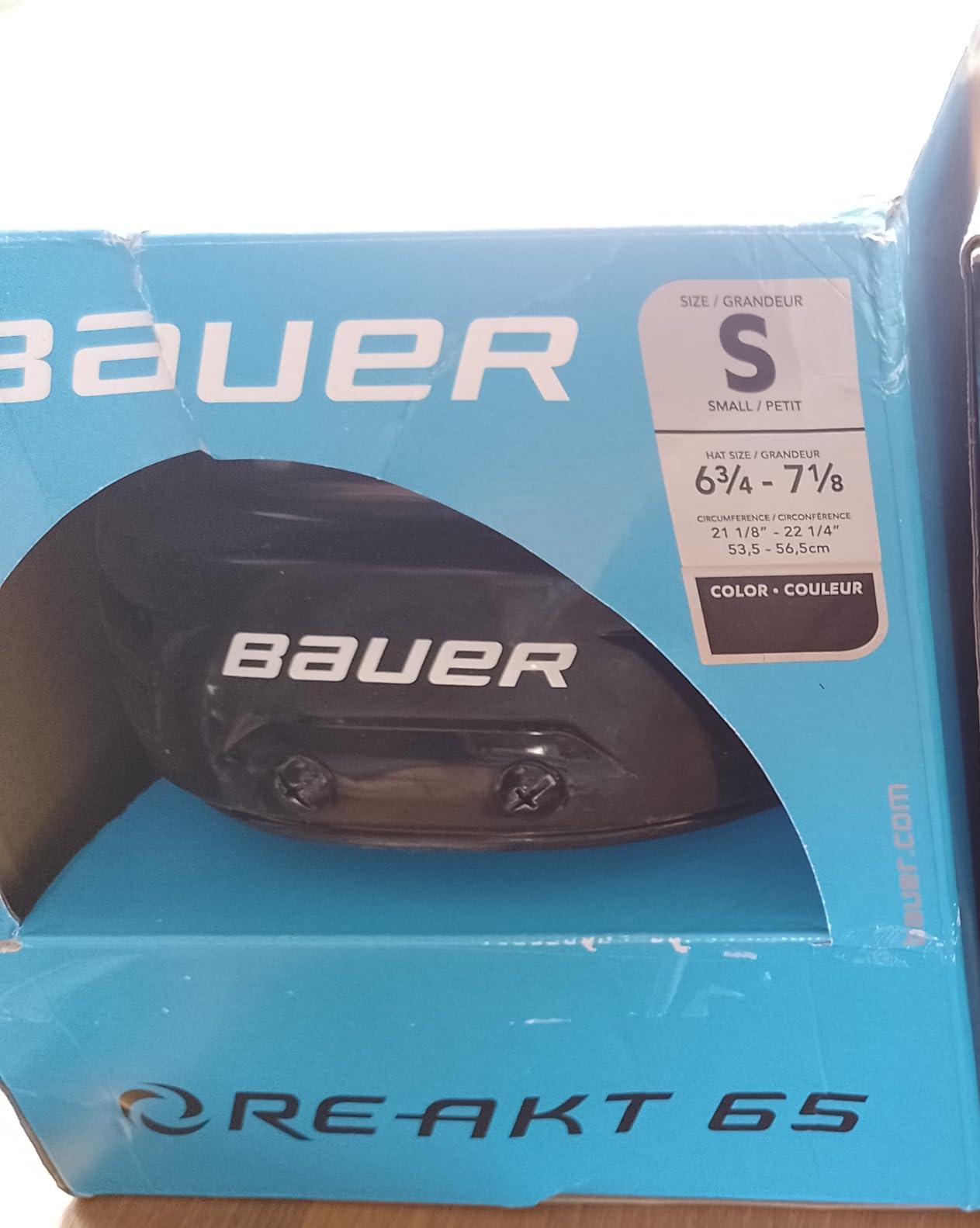 Bauer Re-Akt 65 Senior Hockey Helmet customer photo 3