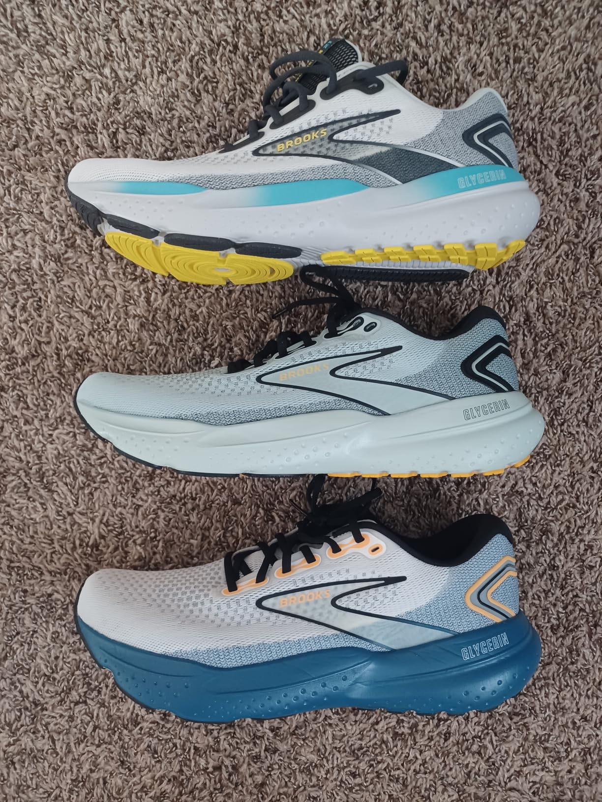 Brooks Men's Glycerin 21 Neutral Running Shoe customer photo 1