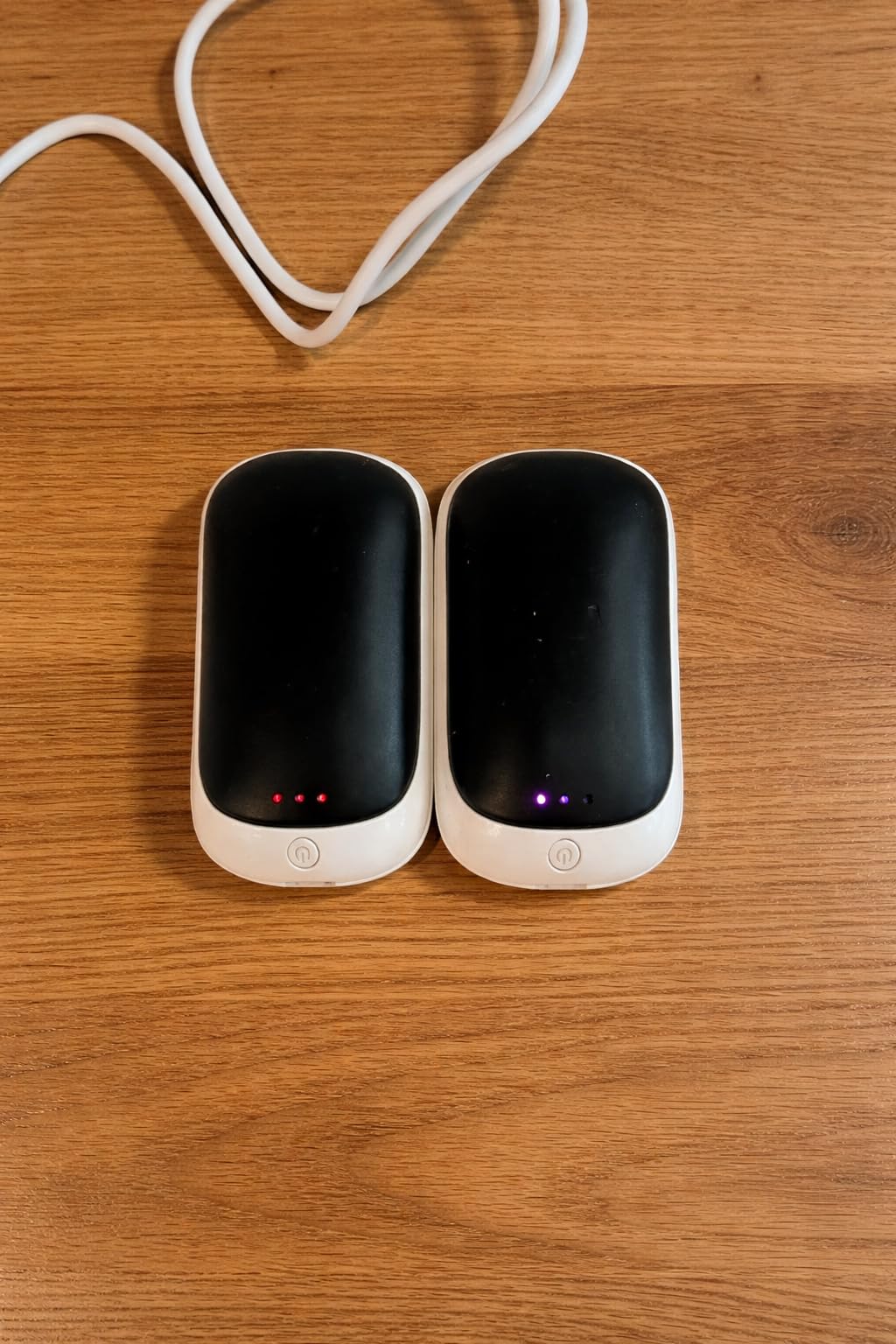 2 Pack Hand Warmers Rechargeable, Portable Electric Hand Warmers Reusable, USB 2 in 1 Handwarmers, Outdoor/Indoor/Warm Gifts for Men Women Kids customer photo 2