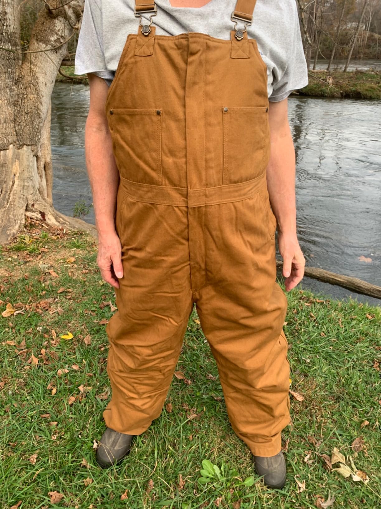 Wrangler Men's Insulated Duck Bibs customer photo 2