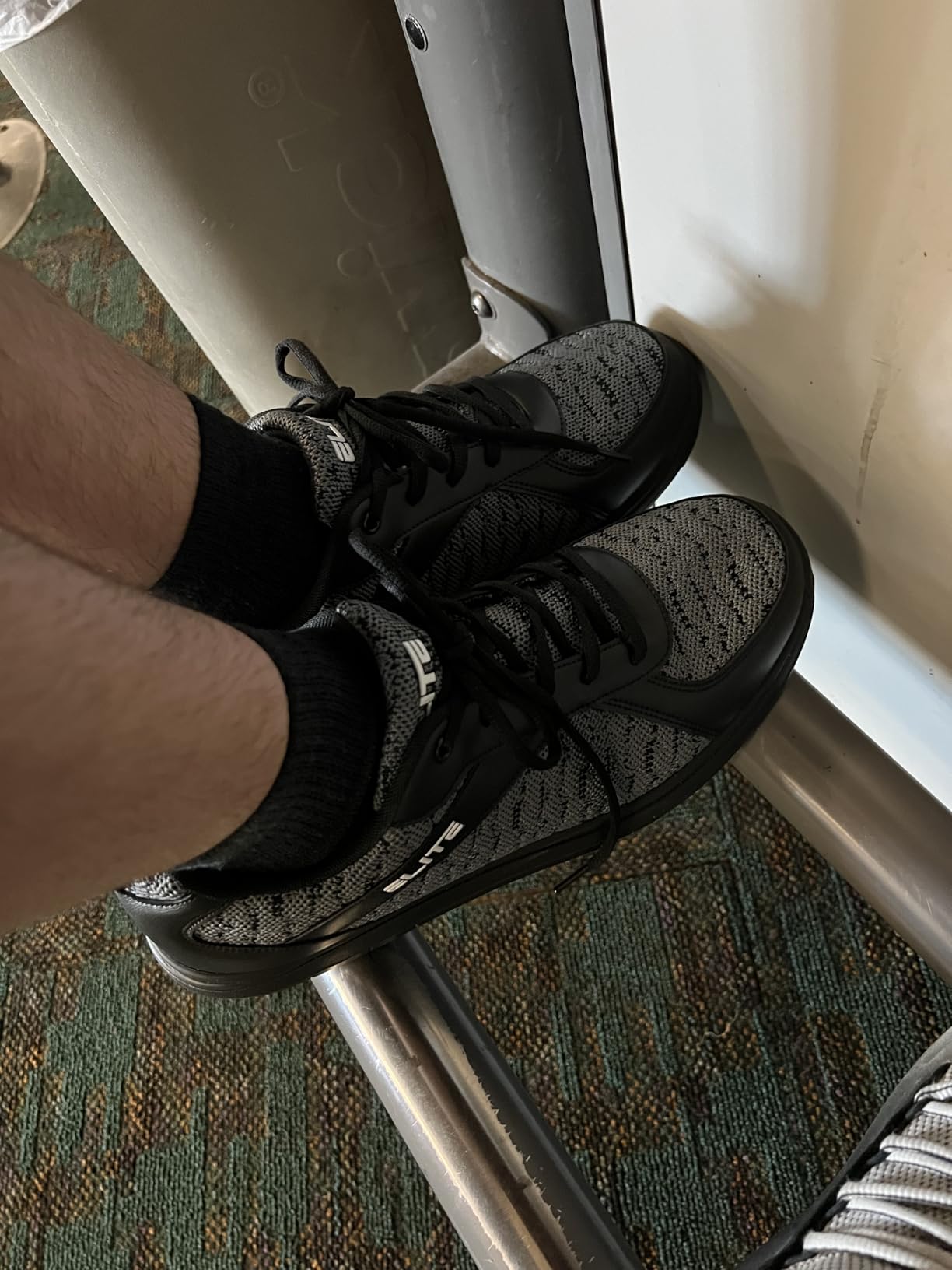 ELITE Pinnacle Men's Bowling Shoes | Includes Universal Sliding Soles | Left or Right-Handed Men's Bowling Shoes customer photo 1