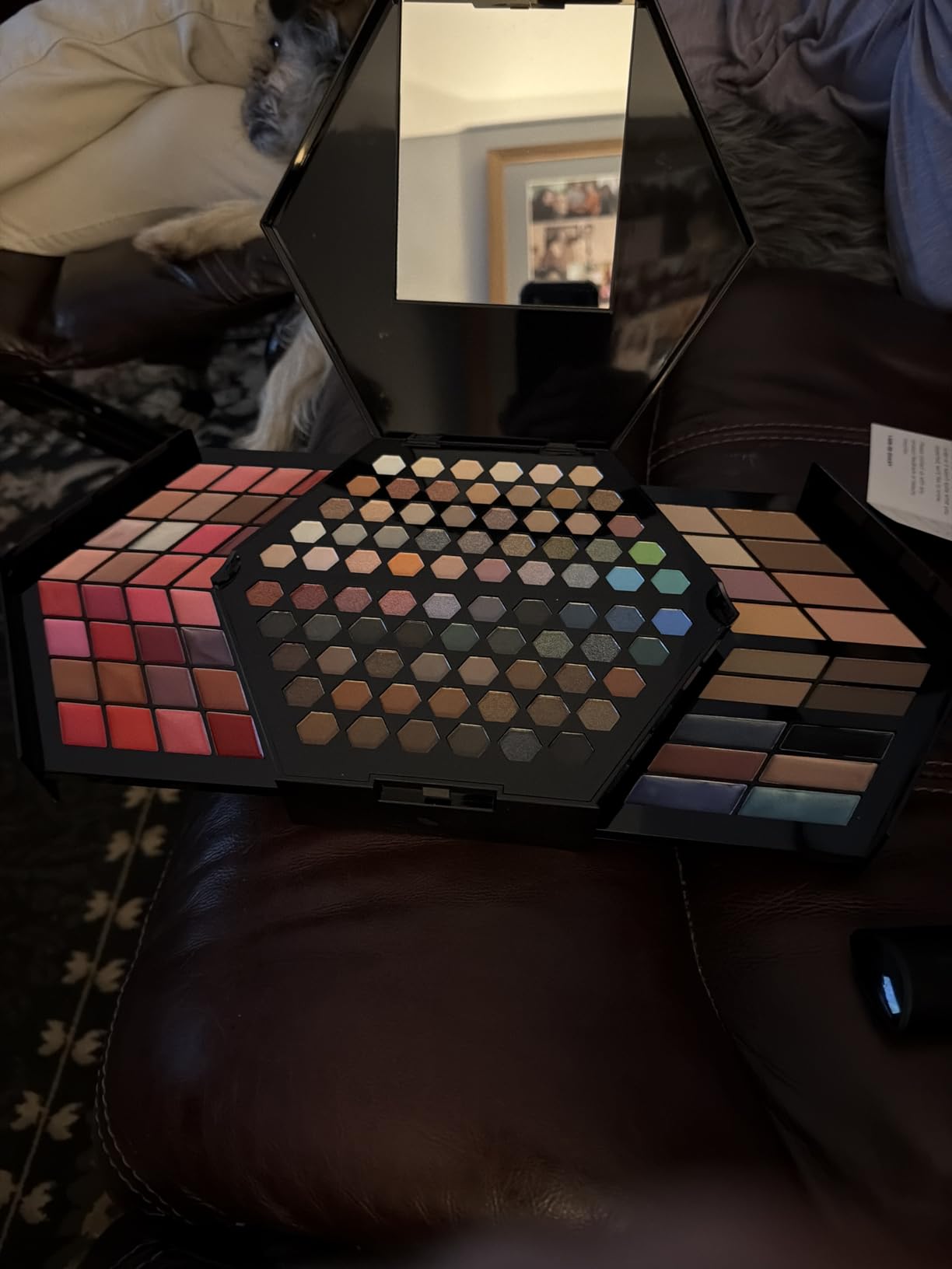 SHANY All In One FLOWERS Makeup Set - Ultimate Fancy Makeup Kit - Eyeshadows, Lip colors, Face Powders, Highlighters, and Blushes. Gift Set customer photo 1