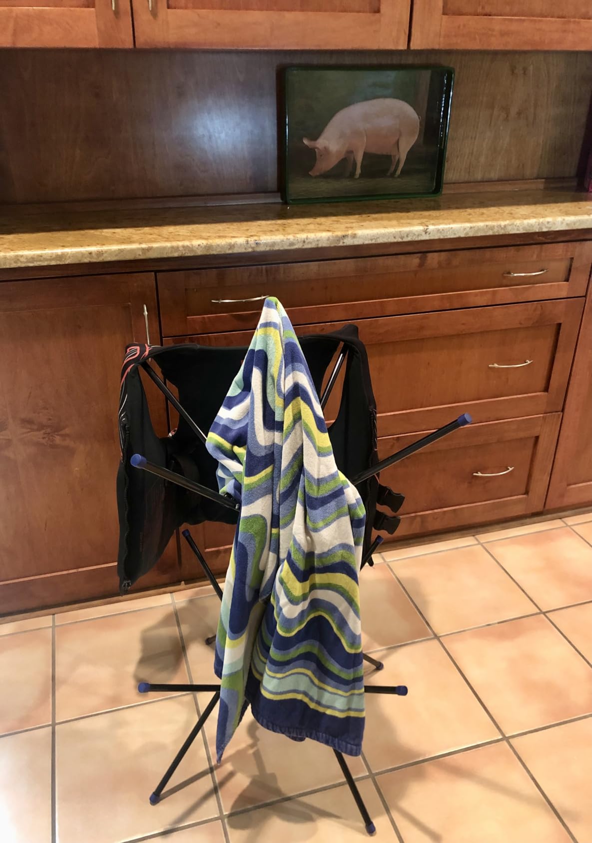 Hockey Gear Drying Rack - Heavy Duty Aluminum Collapsible Portable Sports Gear Drying Rack - Tree - Hockey Equipment Drying - Hockey Gifts customer photo 2