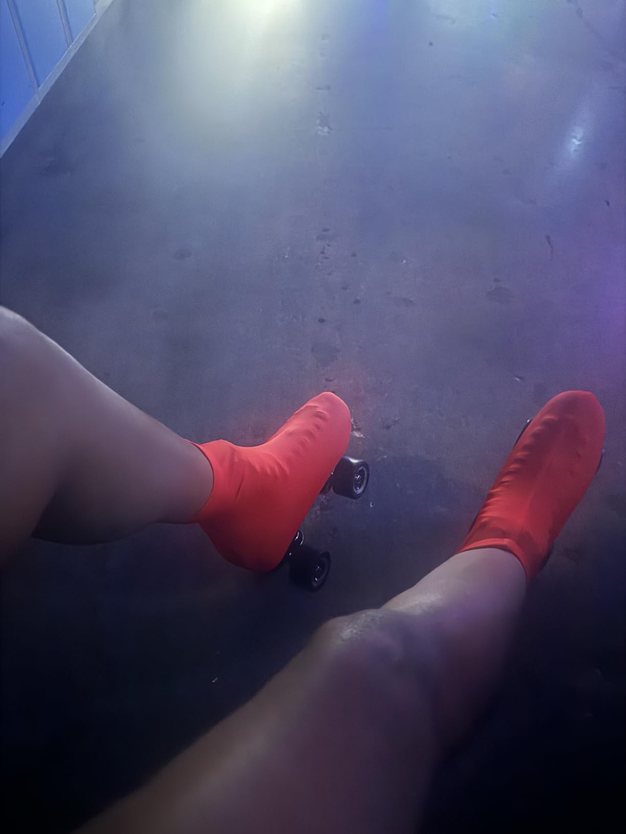 Uniq Skates Skating Boot Covers - Protective and Stylish Spandex Protection for Roller or Ice Skate Boots customer photo 1