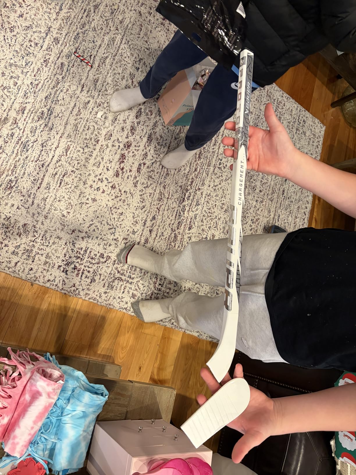 Bauer Mystery Mini Hockey Stick 2024 - Left Hand - 1 Random Stick customer photo 1