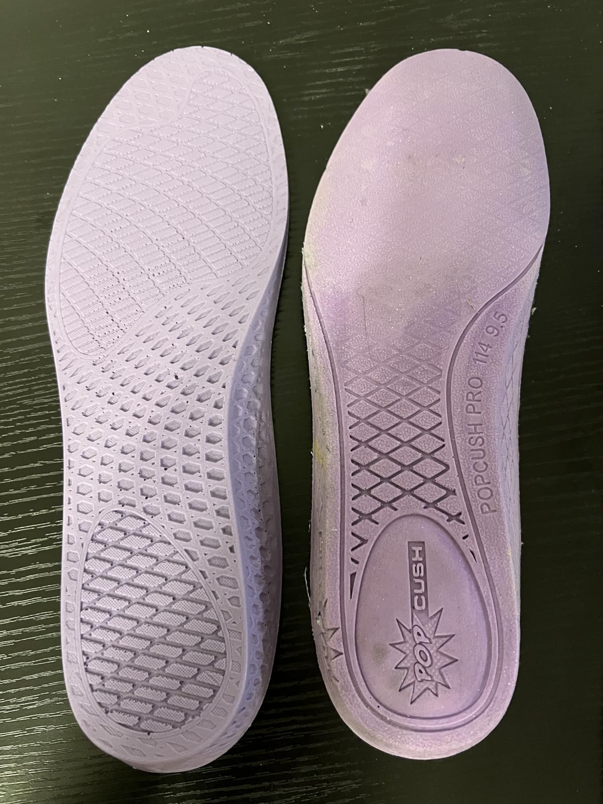 Endoto Thick Insoles for Vans Skate Shoes, Replacement Cushion Inserts for Men and Women Shock Absorbing & Foot Comfort customer photo 1