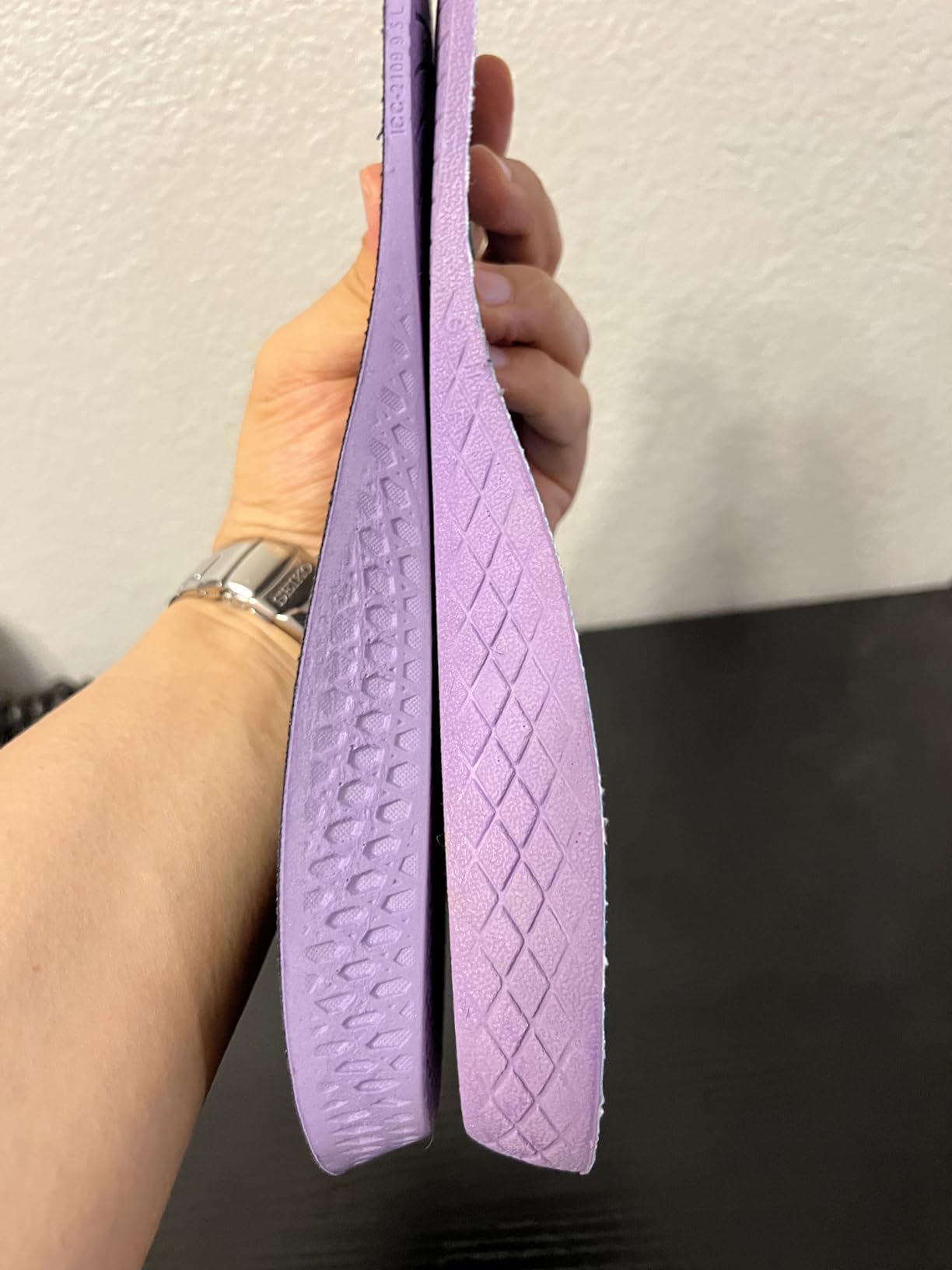 Endoto Thick Insoles for Vans Skate Shoes, Replacement Cushion Inserts for Men and Women Shock Absorbing & Foot Comfort customer photo 2