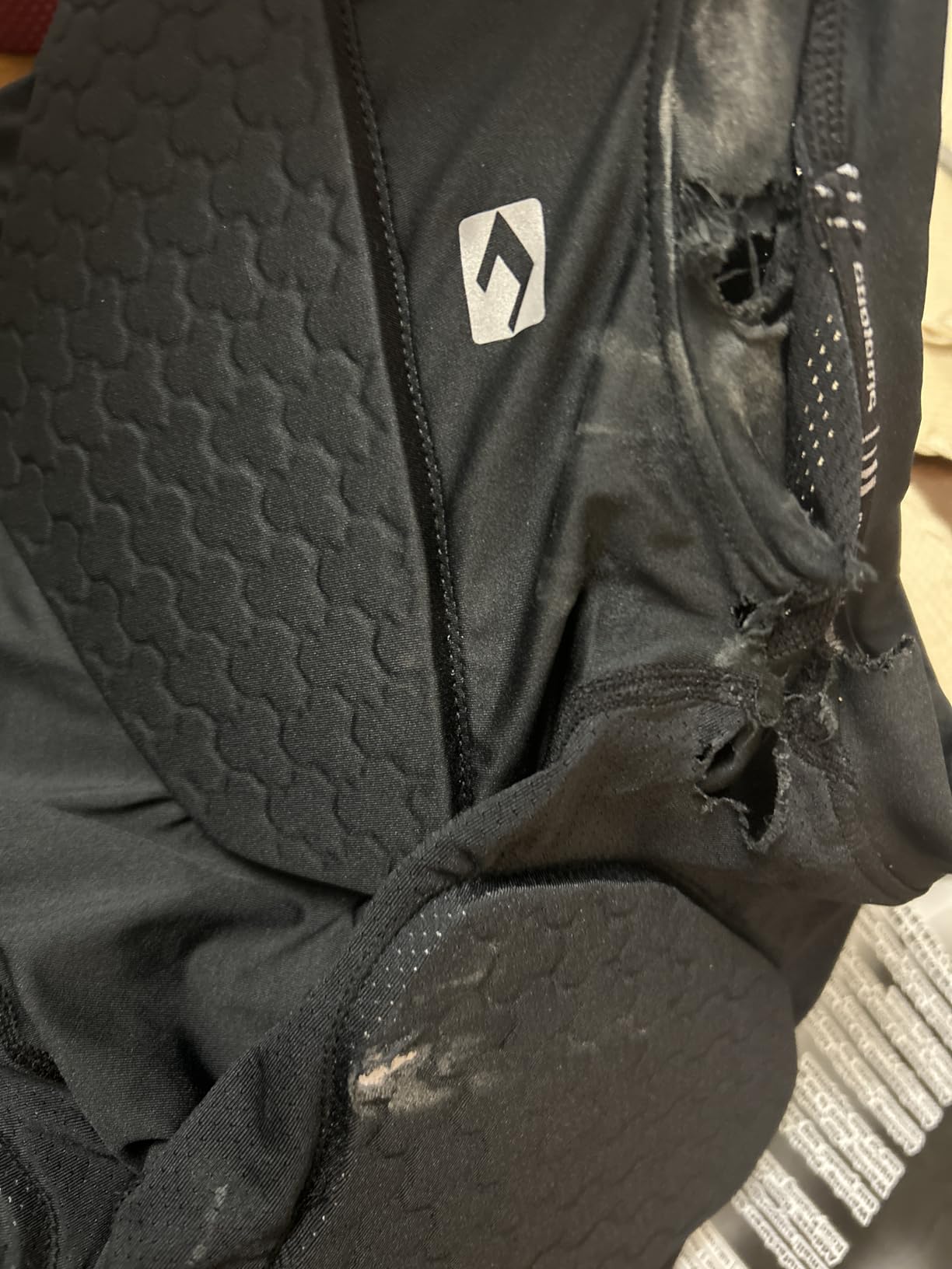 COOLOMG Youth Football Padded Shirt Chest Rib Protector Heart Sternum Shoulder Protection customer photo 2