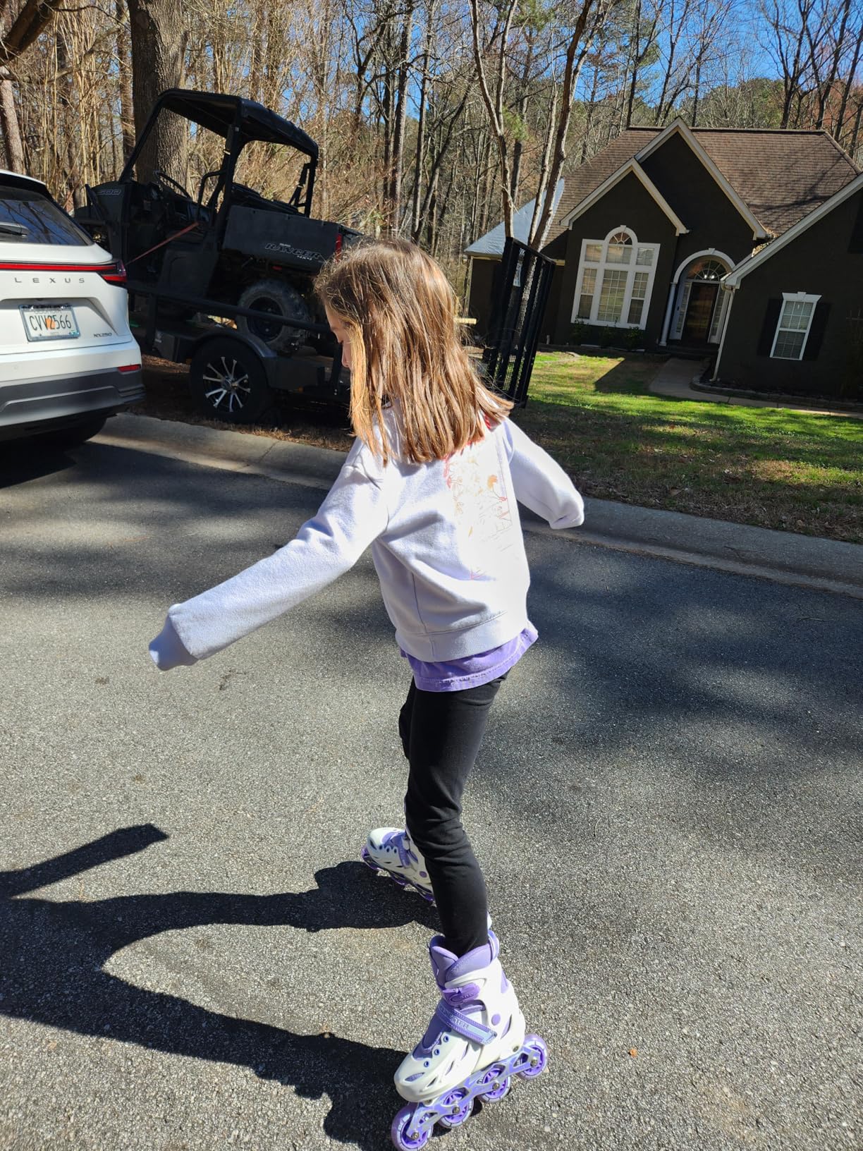 Adjustable Inline Skates for Boys Girls Ages 4-12 with Light Up Wheels, Roller Skates Blades for Youth Kids Indoor & Outdoor Beginners customer photo 1