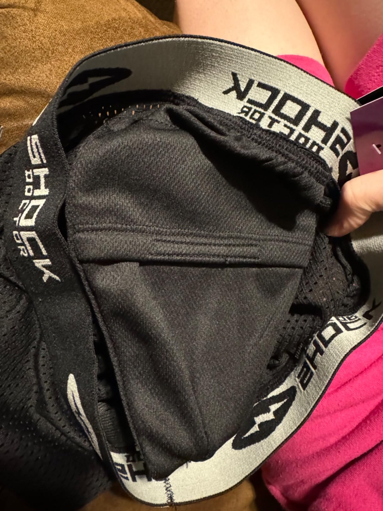 Shock Doctor Women's Core Loose Hockey Shorts with Pelvic Protector Included customer photo 1