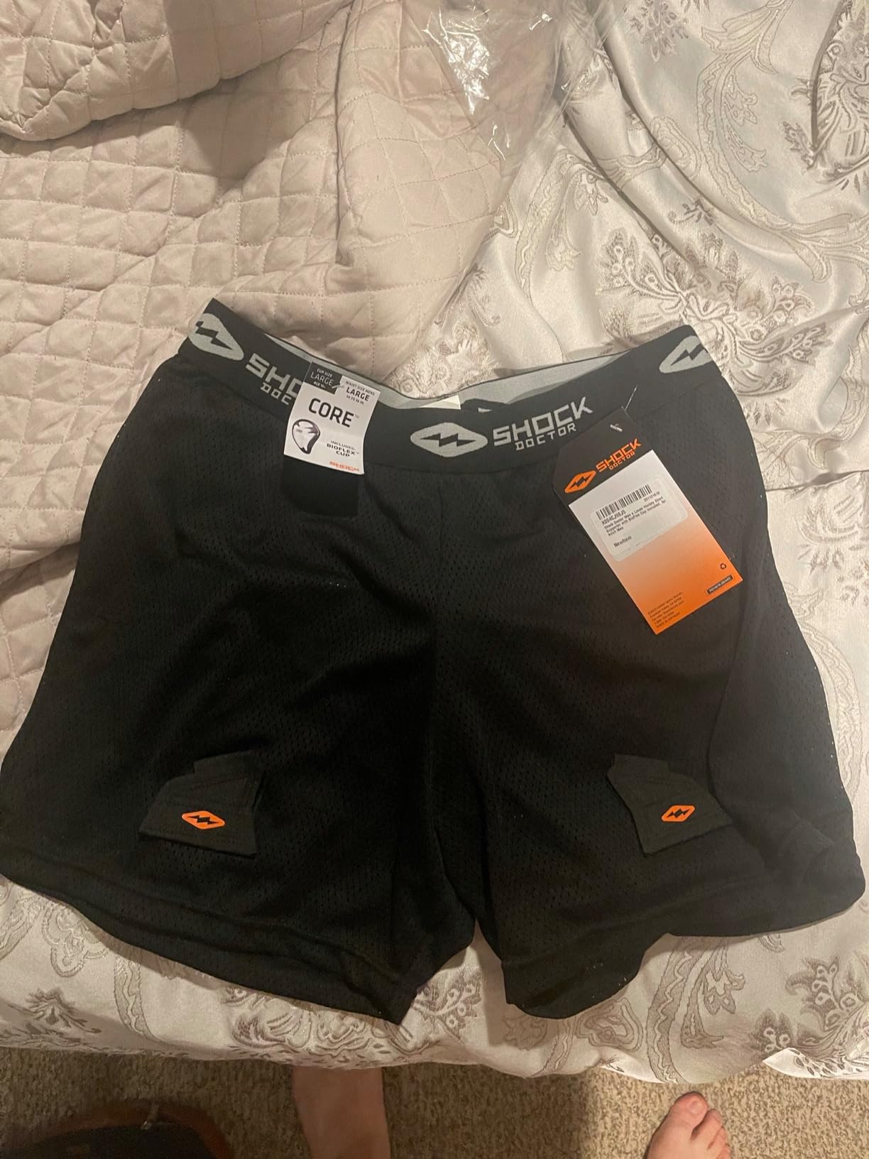Shock Doctor Men's Loose Hockey Short Supporter with BioFlex Cup Included customer photo 1