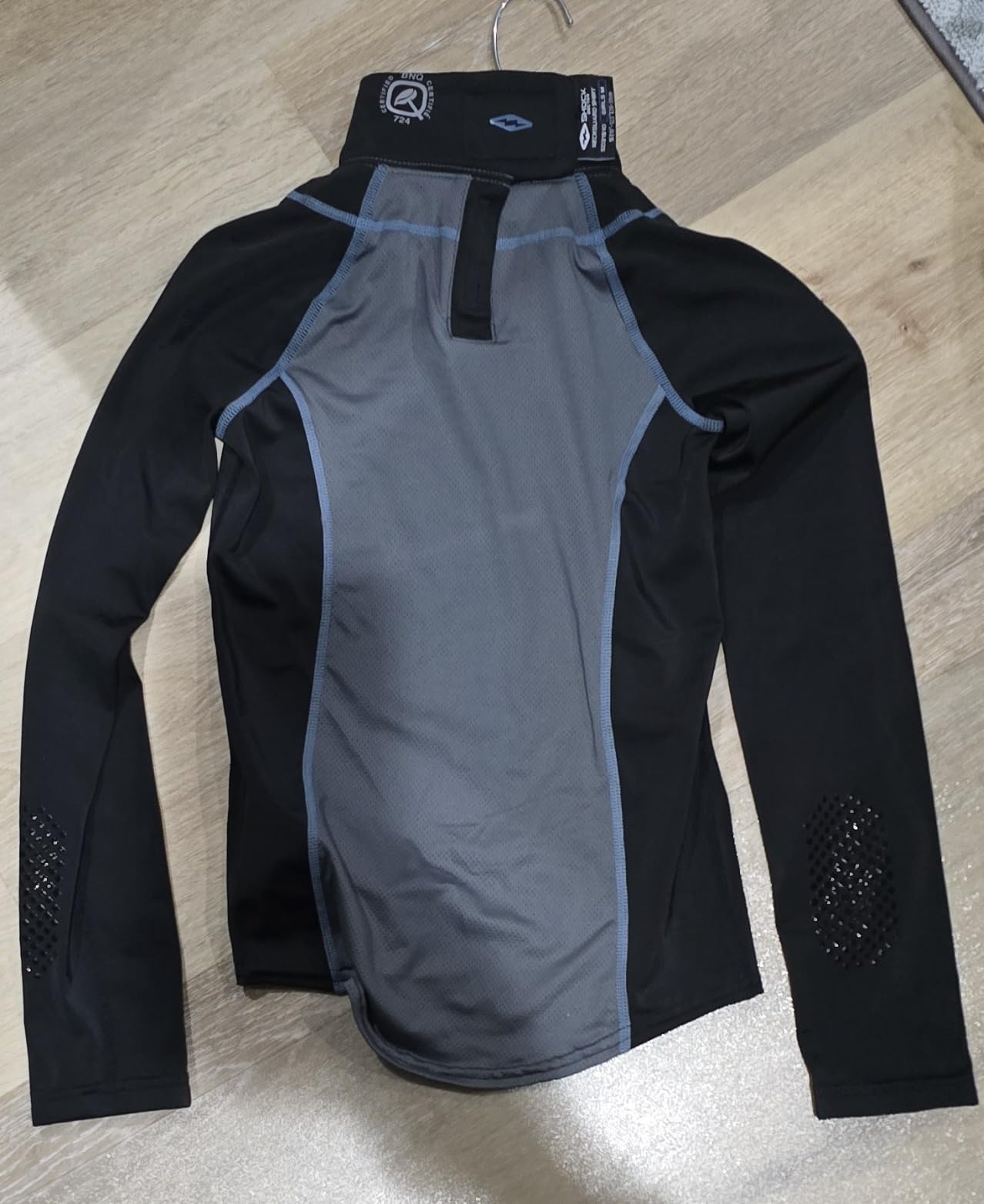 Shock Doctor Youth Girls Compression Shirt with Neckguard for Hockey. Long Sleeves with Integrated Neck Guard customer photo 2