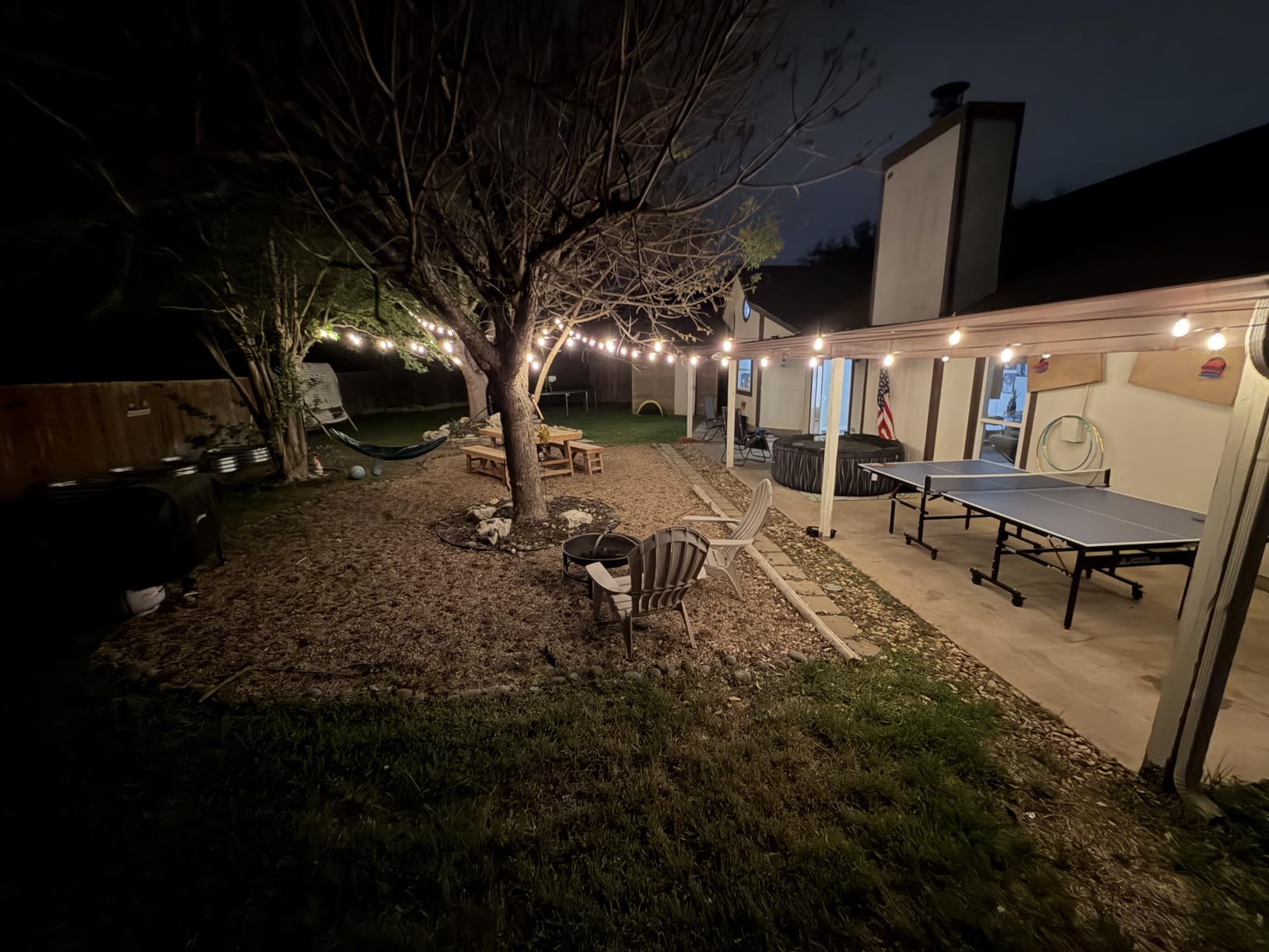 Tenmiro 200FT Outdoor String Lights, Ultra Long LED Patio Lights with Shatterproof High Brightness S11 Edison Bulbs, Outside Hanging Light Waterproof for Backyard Deck Porch Party Decor 2700K customer photo 1