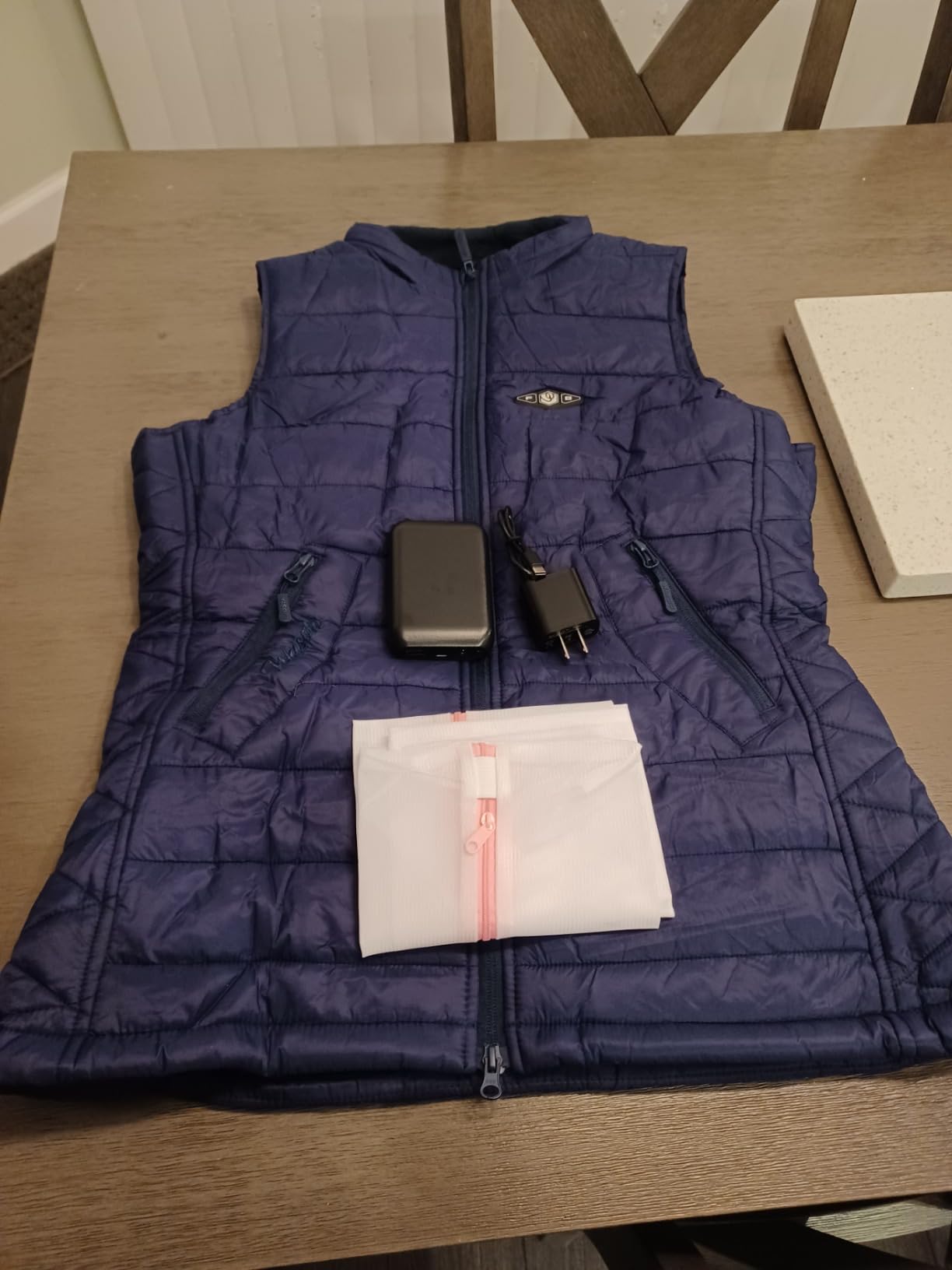 WASOTO Heated Vest Women With 16000 mAh Battery Pack Charger Included Washable Rechargeable For Indoor Outdoor Work Cycling customer photo 1