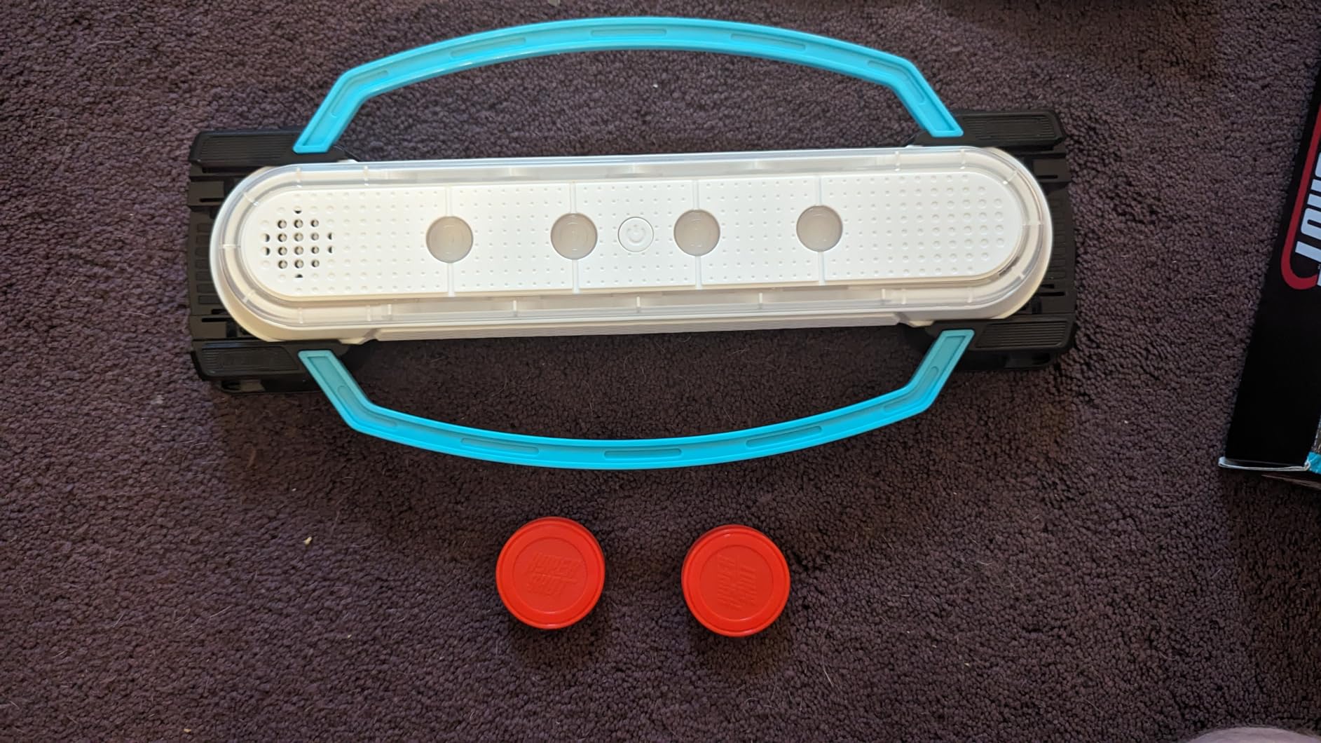 Hasbro Gaming Hypershot Electronic Tabletop Hockey Game | 5 Games in 1 | Music, Lights, and Sounds | Ages 8 and Up | for 1 to 2 Players | Kids Board Games customer photo 3