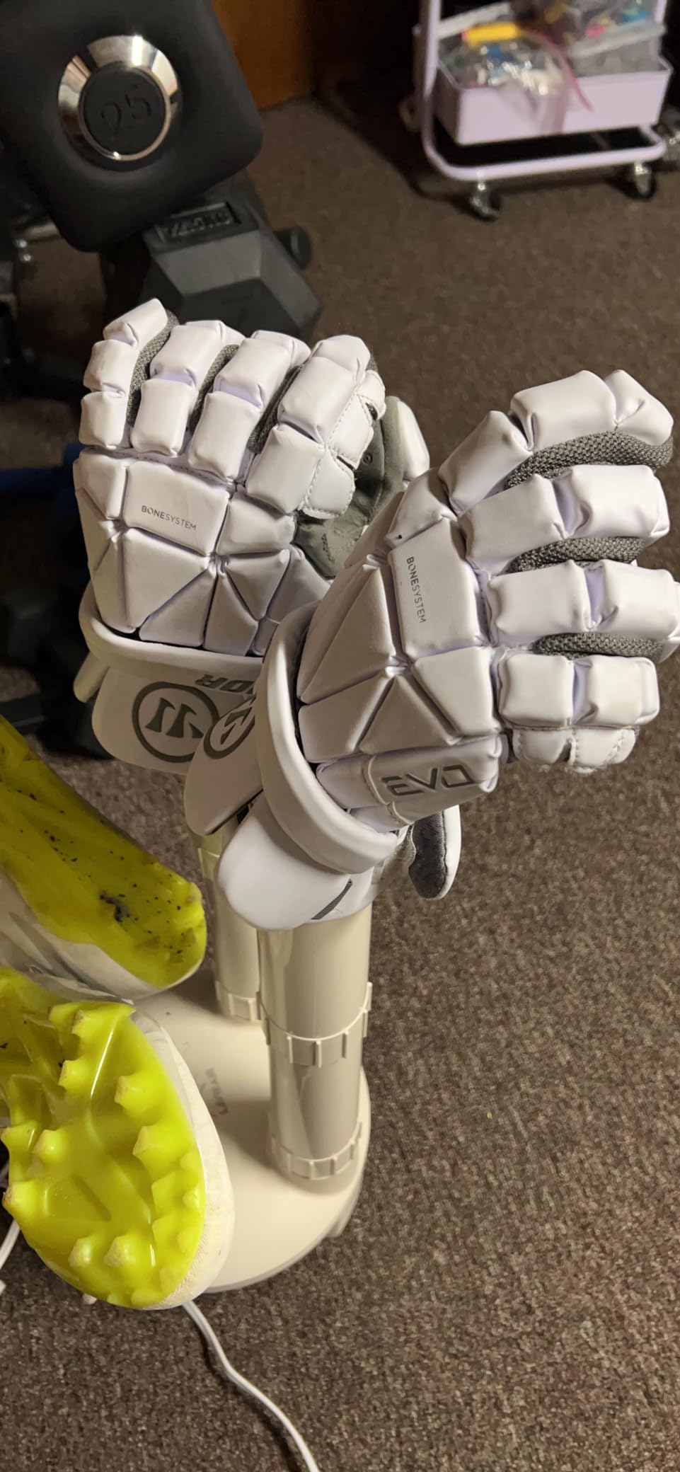 Warrior Evo Gloves White XL customer photo 1