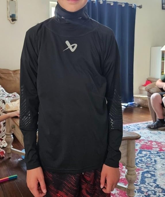 Bauer Hockey Neck Protect Long Sleeve Shirt, Youth customer photo 1