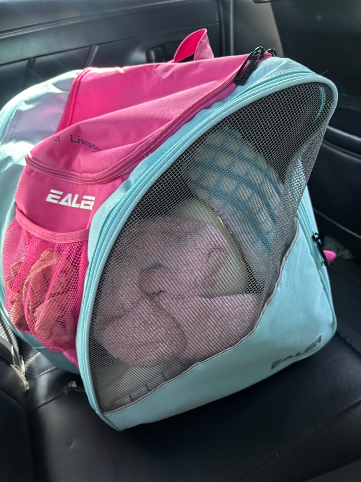 EALER SBH202 Ice Skate Bag Ice Skating Backpack, Roller Skates Ski Boot Bag, Ice & Inline Skate Bag - Large Capacity Waterproof Protective Gear customer photo 1