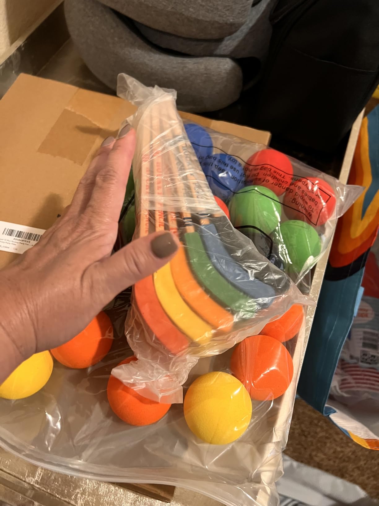 72 Pcs Hockey Party Favors Include 24 Hockey Pencils with Erasers 24 Balls 24 Bags Pencils Foam Balls Gifts for Classroom School Birthday Party Prize customer photo 1