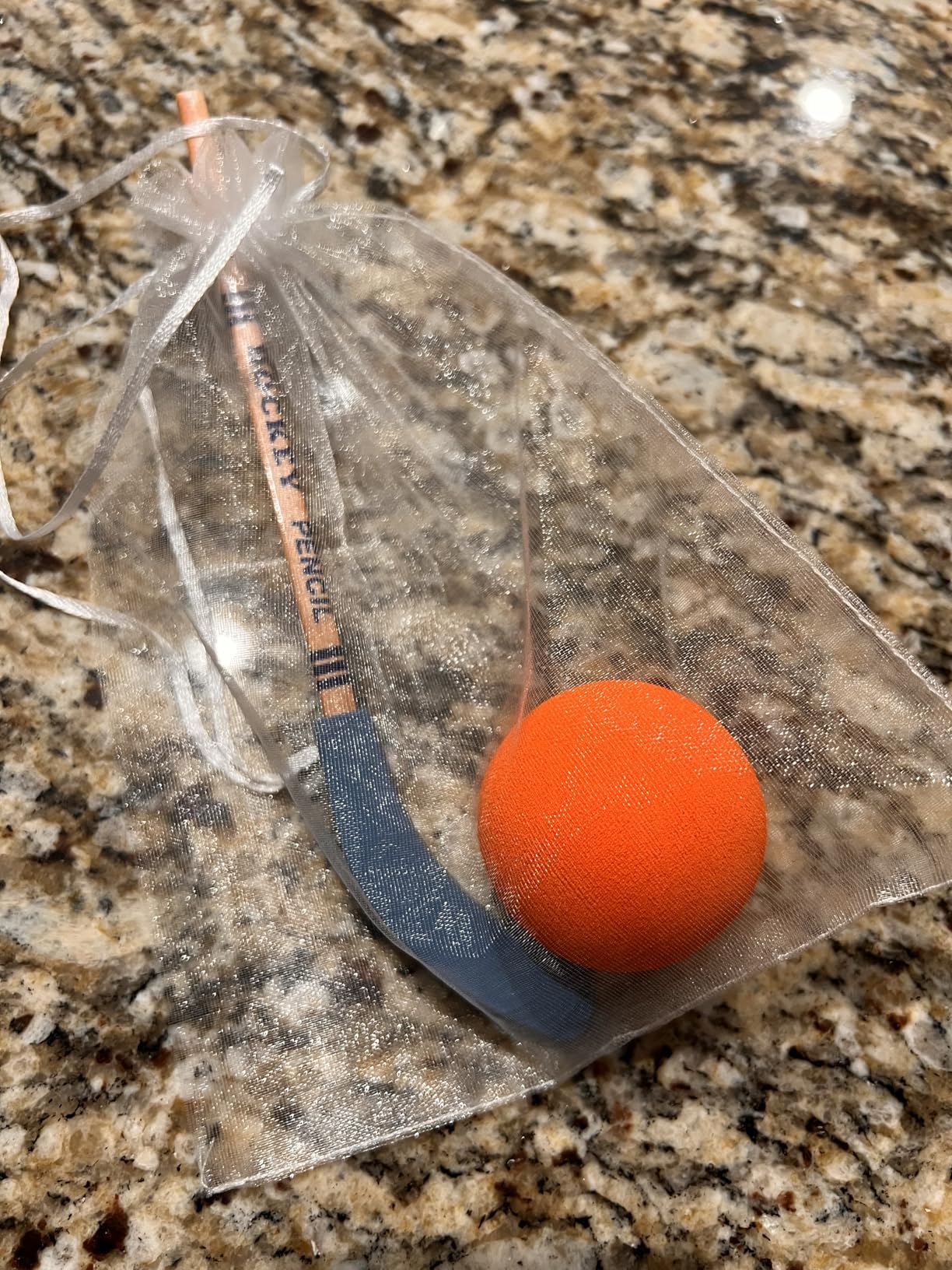 72 Pcs Hockey Party Favors Include 24 Hockey Pencils with Erasers 24 Balls 24 Bags Pencils Foam Balls Gifts for Classroom School Birthday Party Prize customer photo 2