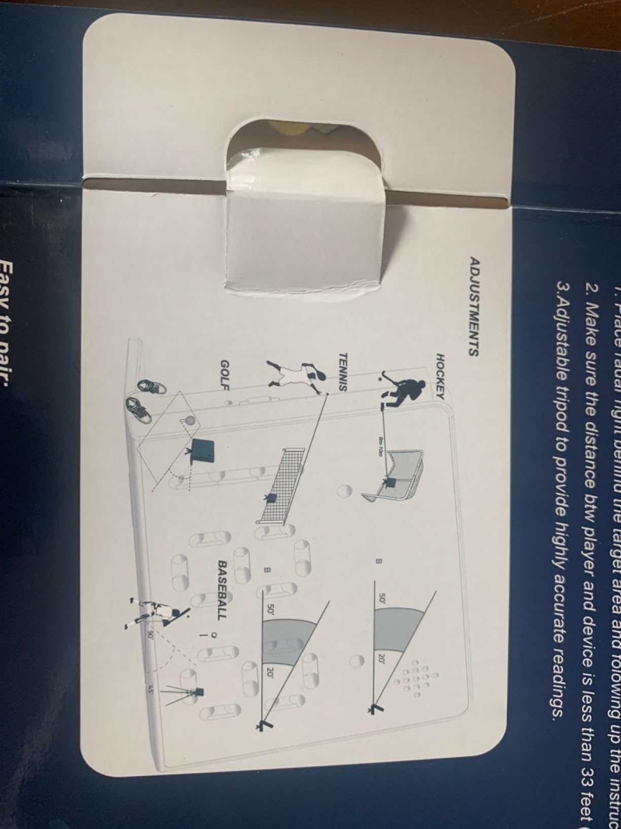 Hockey Training Equipment - Speed Radar Gun 2.0 - Instantly & Accurately Measure Shot, Ball, Pitch Speed - Track & Record Progress with App Support - Multi-Sports Training Gift (Hockey) customer photo 1