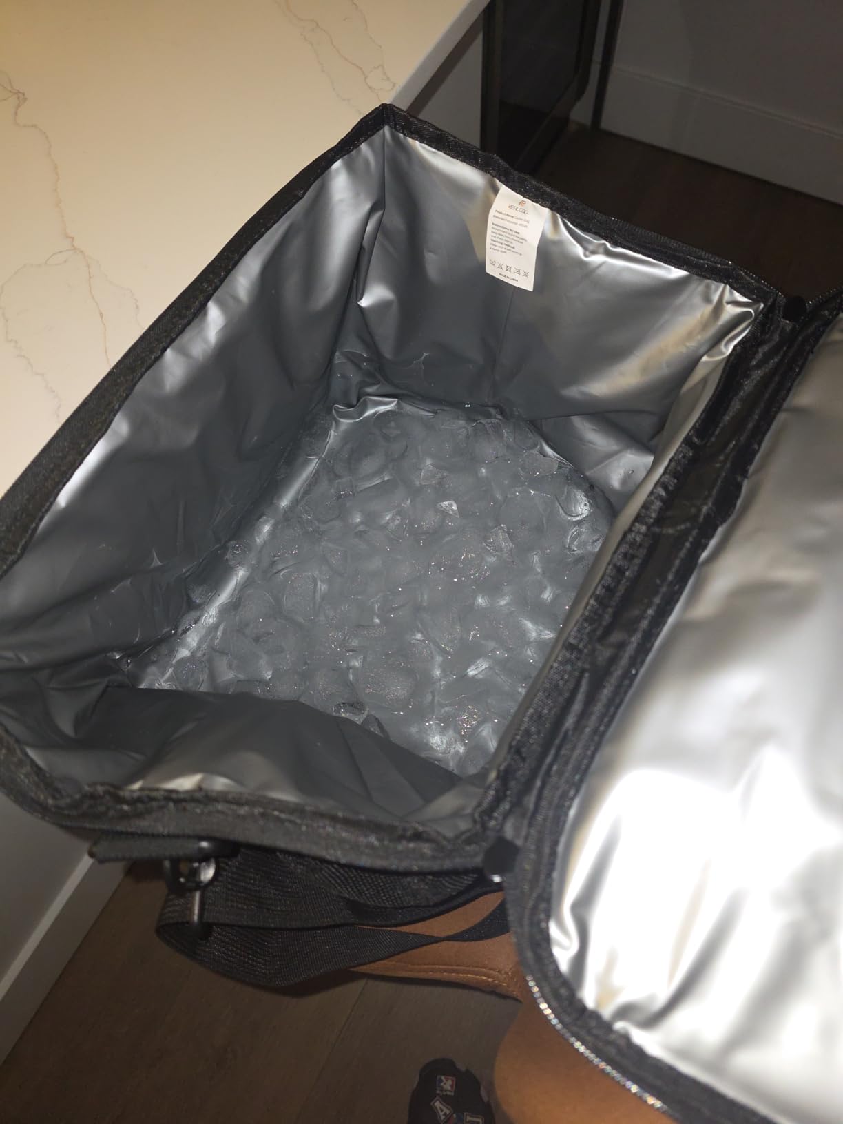 RealCool Soft Cooler Bag 35/45Can, Collapsible Cooler Insulated Leak Proof, Large Lunch Box for Men Women, Soft-Sided Cooler for Picnic, Grocery, Beach, Camping, Travel customer photo 2